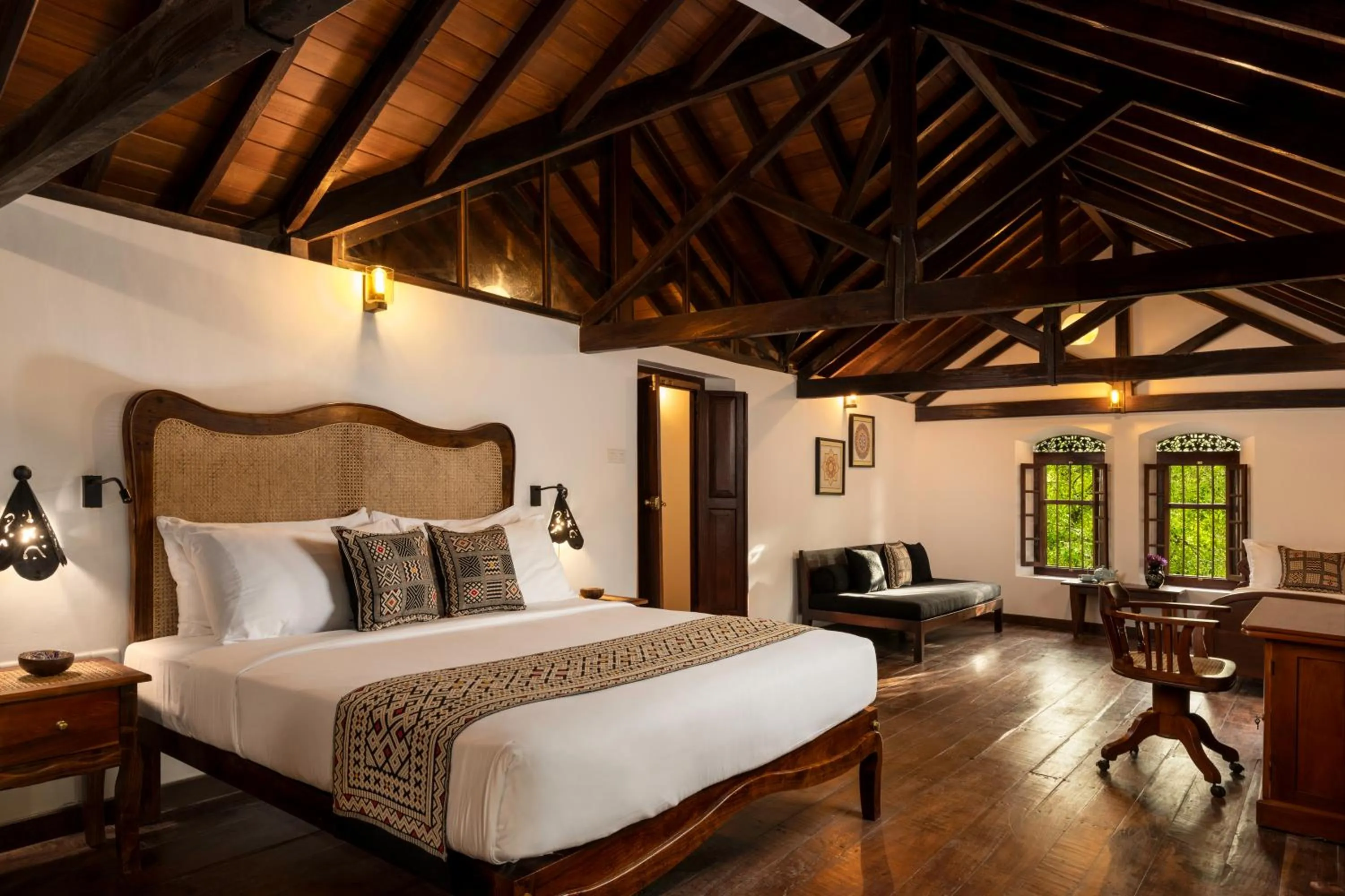 Bedroom, Bed in Jetwing Galle Heritage Home