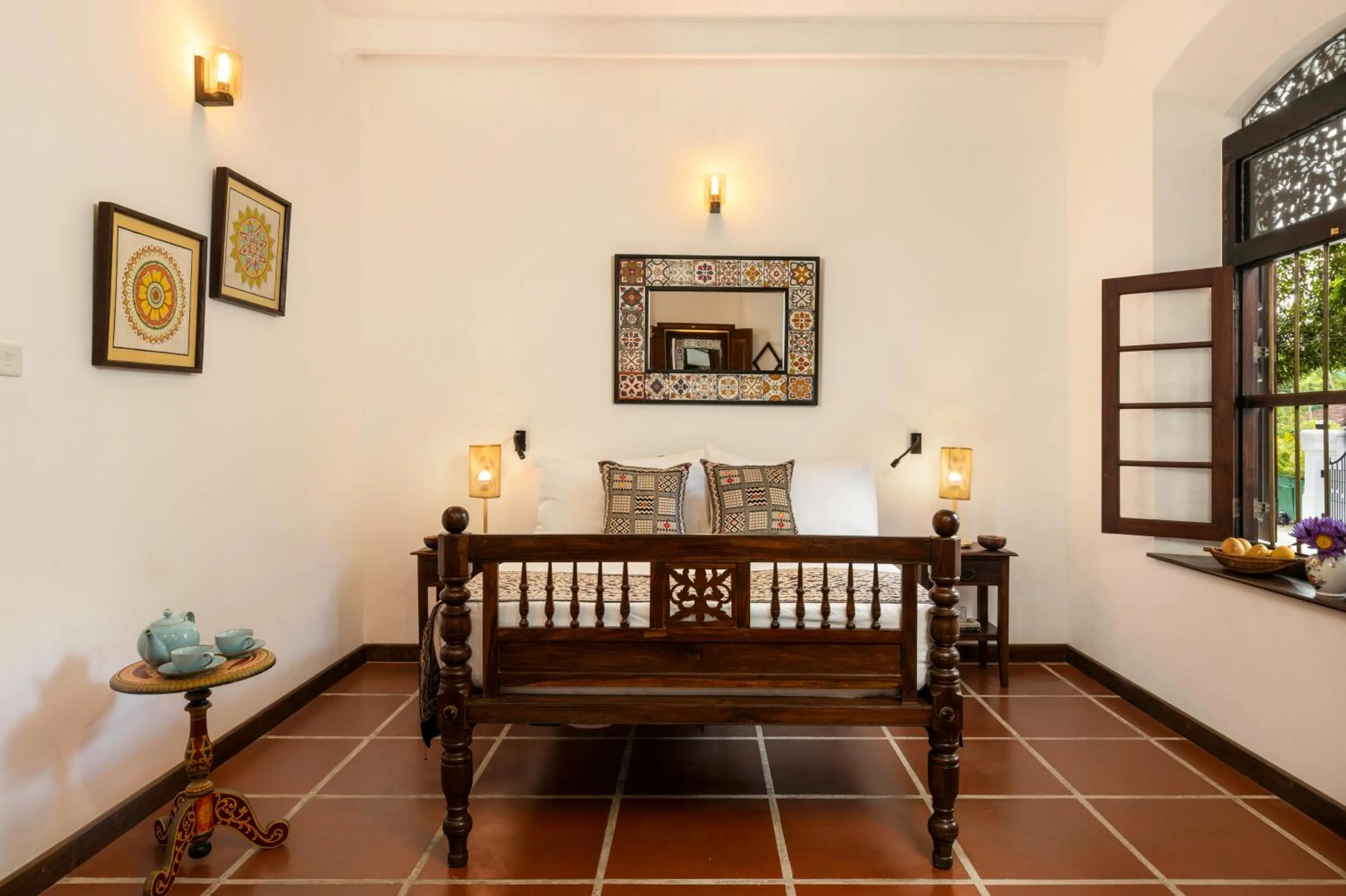 Bedroom in Jetwing Galle Heritage Home