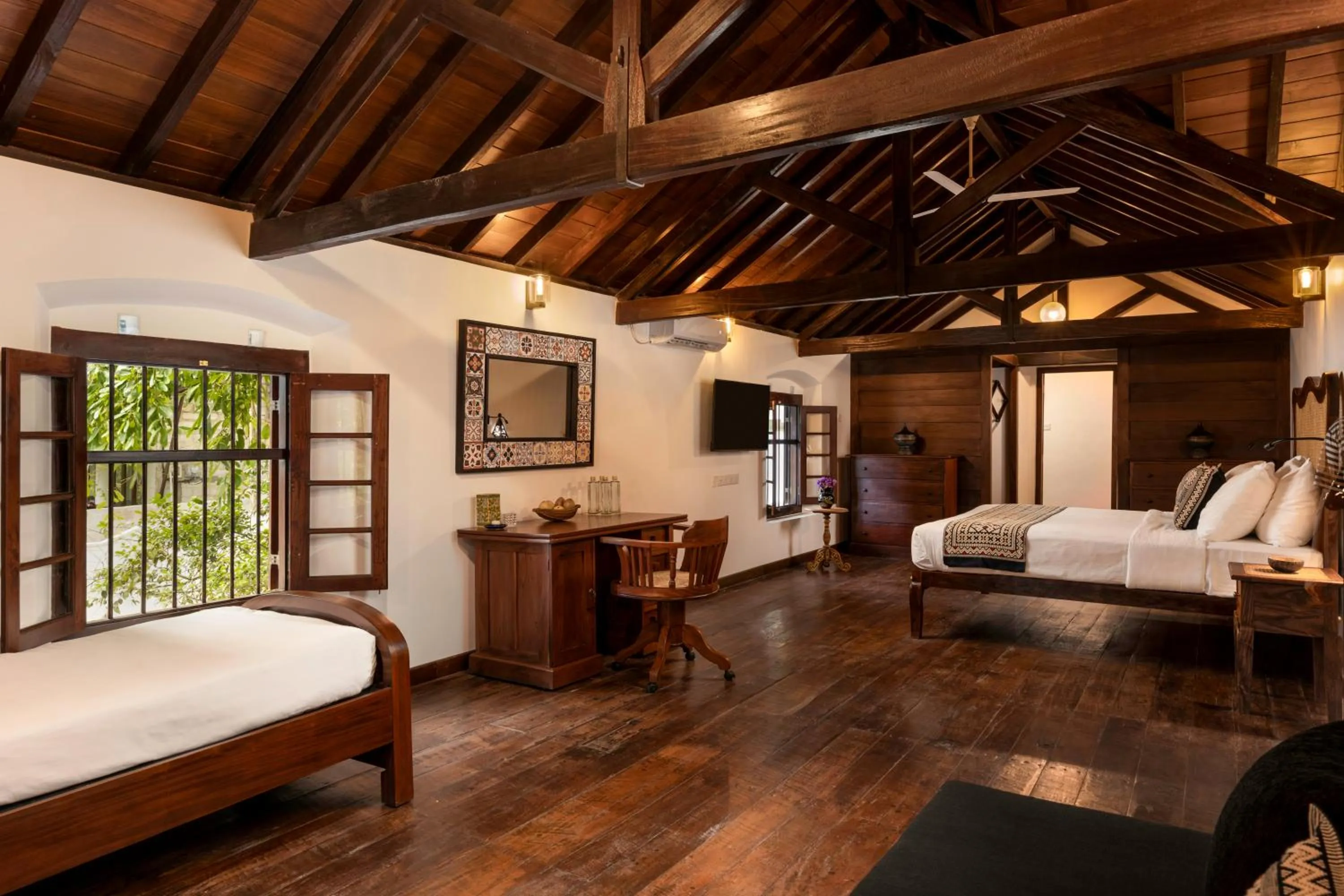 Bedroom, Bed in Jetwing Galle Heritage Home