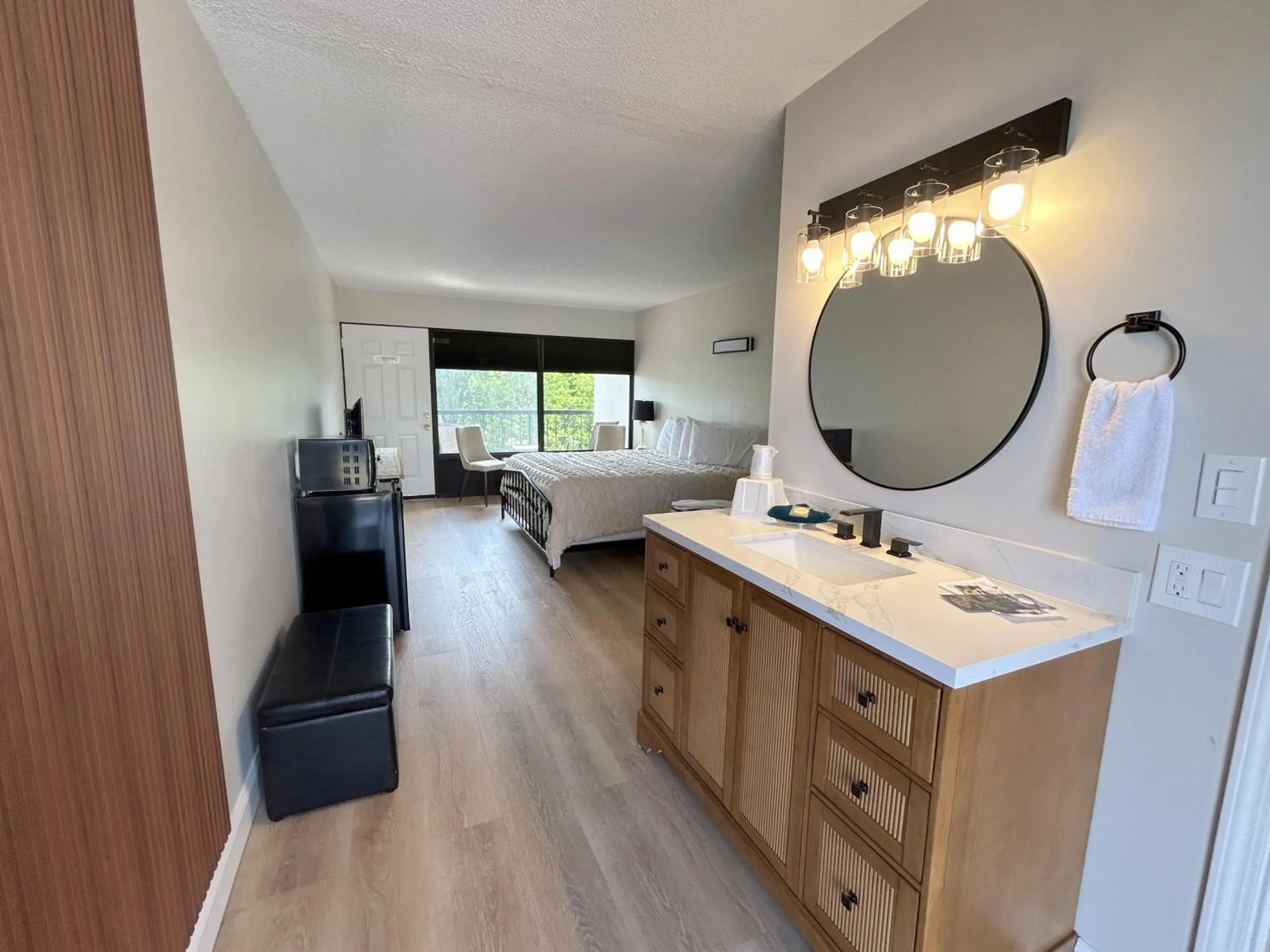 Bed in Rivergate Mountain Lodge