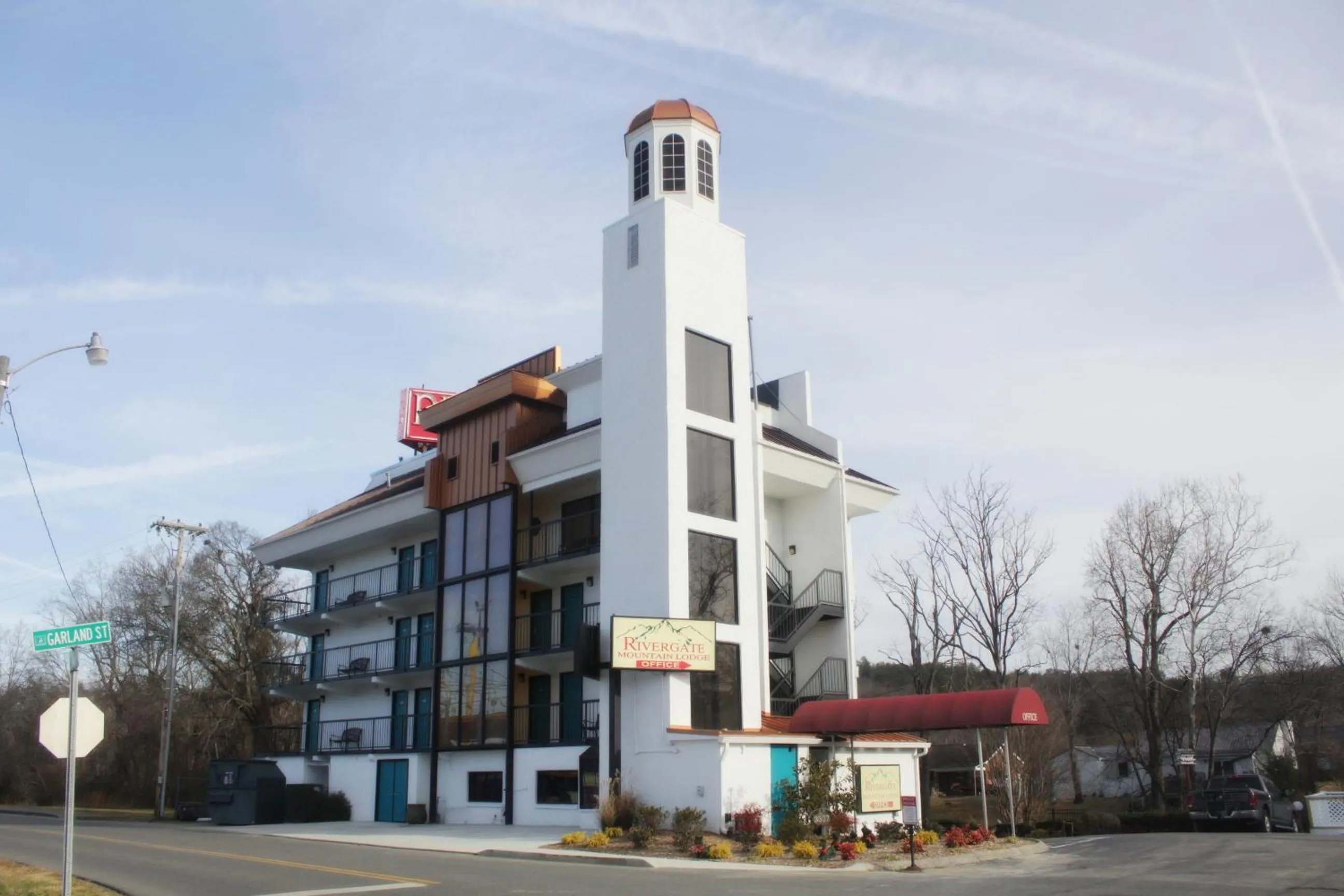 Property building in Rivergate Mountain Lodge