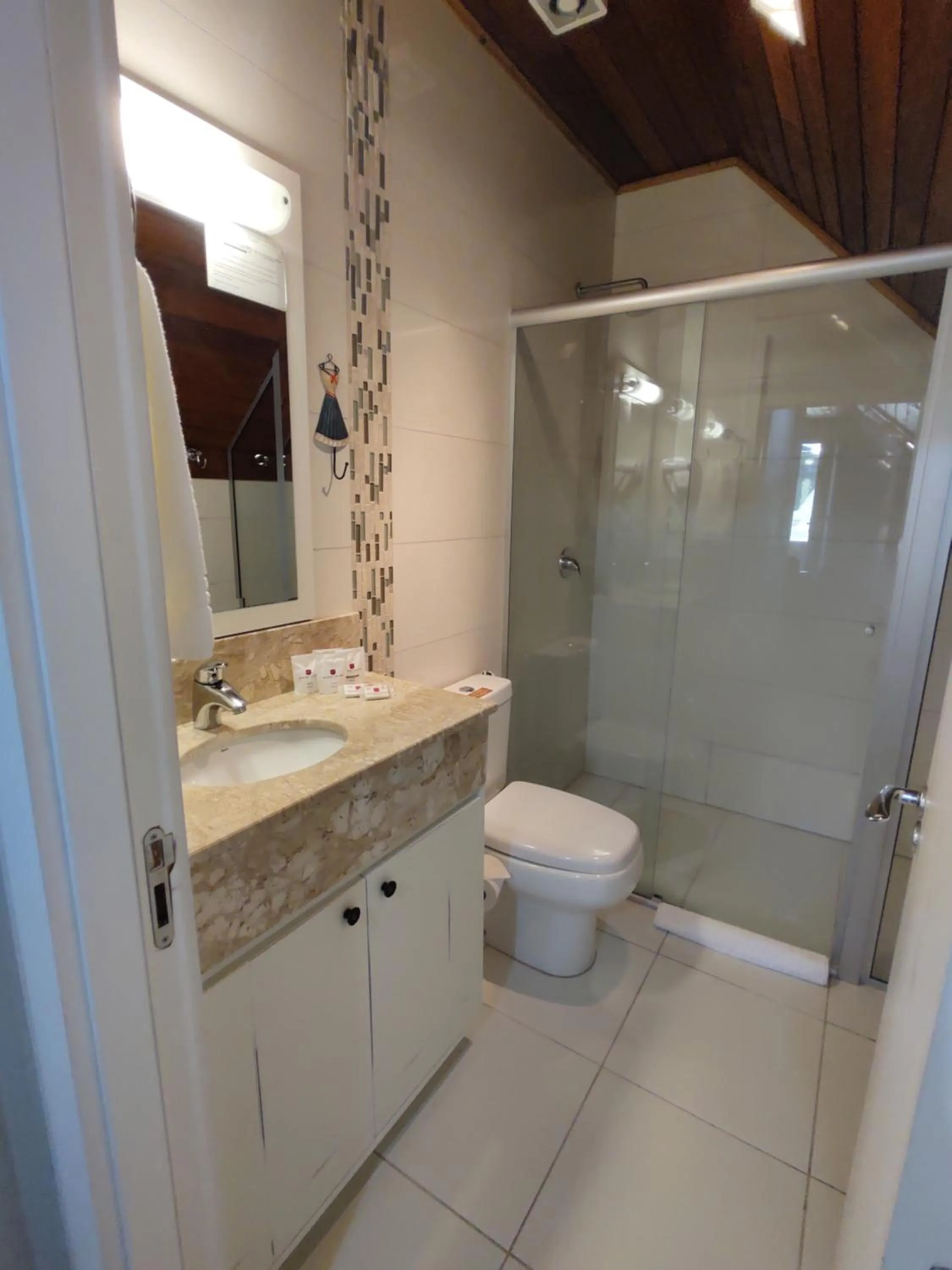 Bathroom in Hotel Monte Felice Bosque