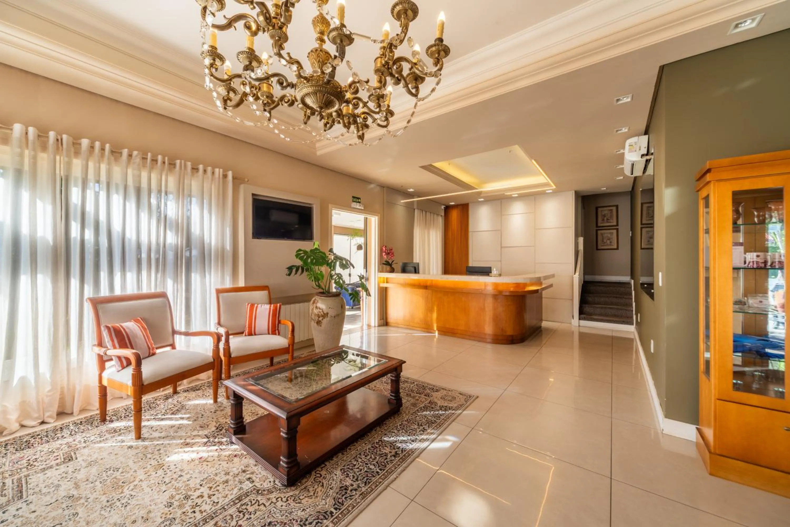 Living room in Hotel Monte Felice Bosque