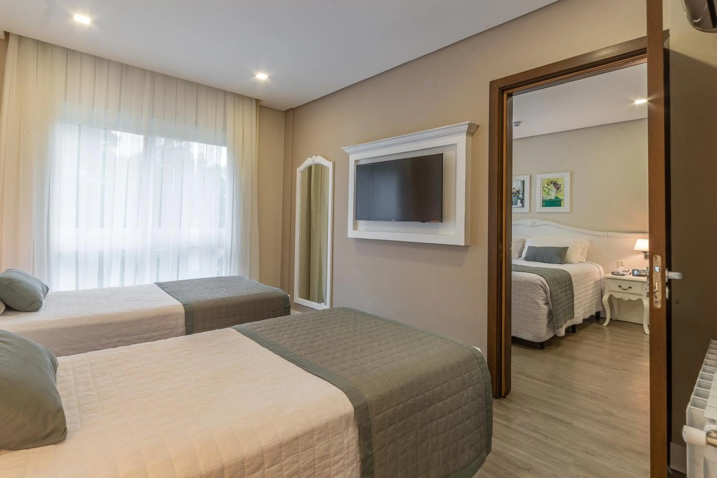 Bed in Hotel Monte Felice Bosque