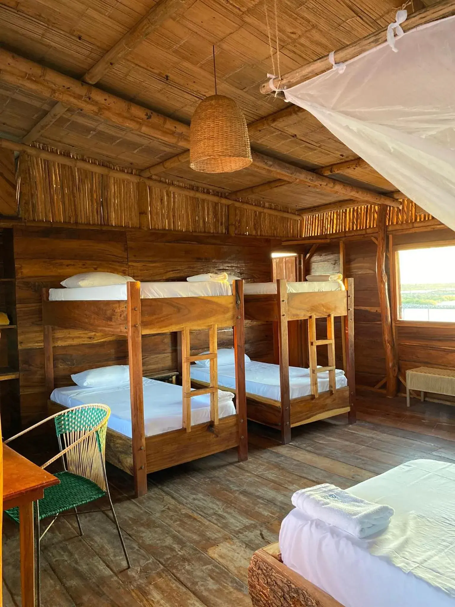 Quadruple Room with Private Bathroom in Palaa Mayapo Ecolodge Quadruple Room with Private Bathroom in Palaa Mayapo Ecolodge