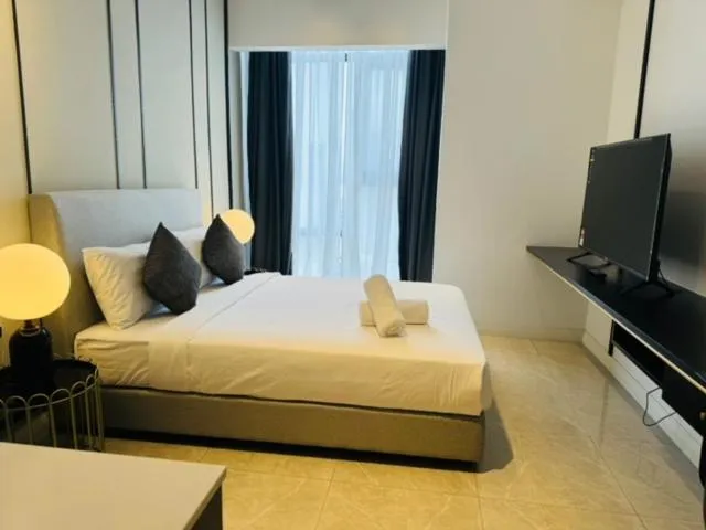 Bed in Axon Serviced Suites Kuala Lumpur
