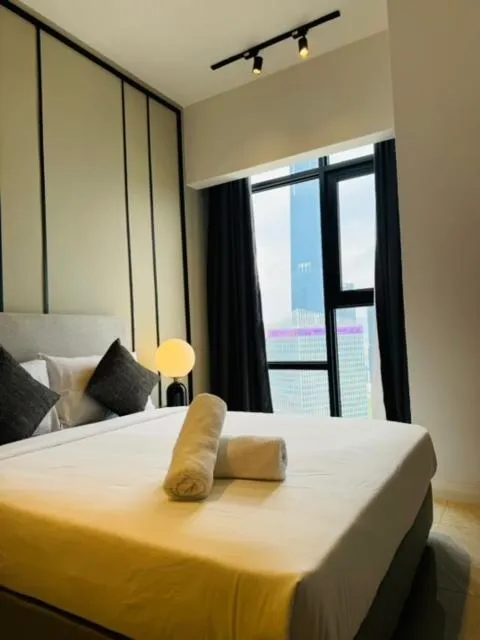 Bed in Axon Serviced Suites Kuala Lumpur