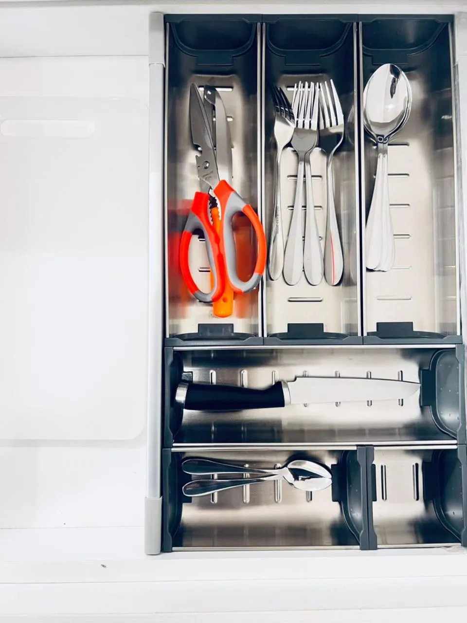 Kitchen or kitchenette in Axon Serviced Suites Kuala Lumpur