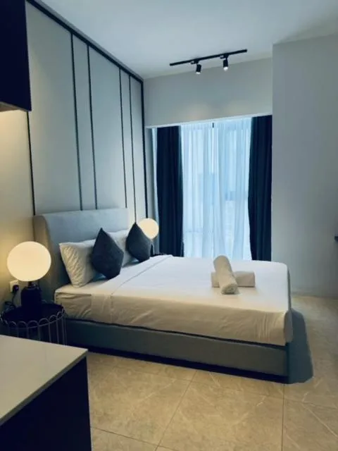 Bed in Axon Serviced Suites Kuala Lumpur