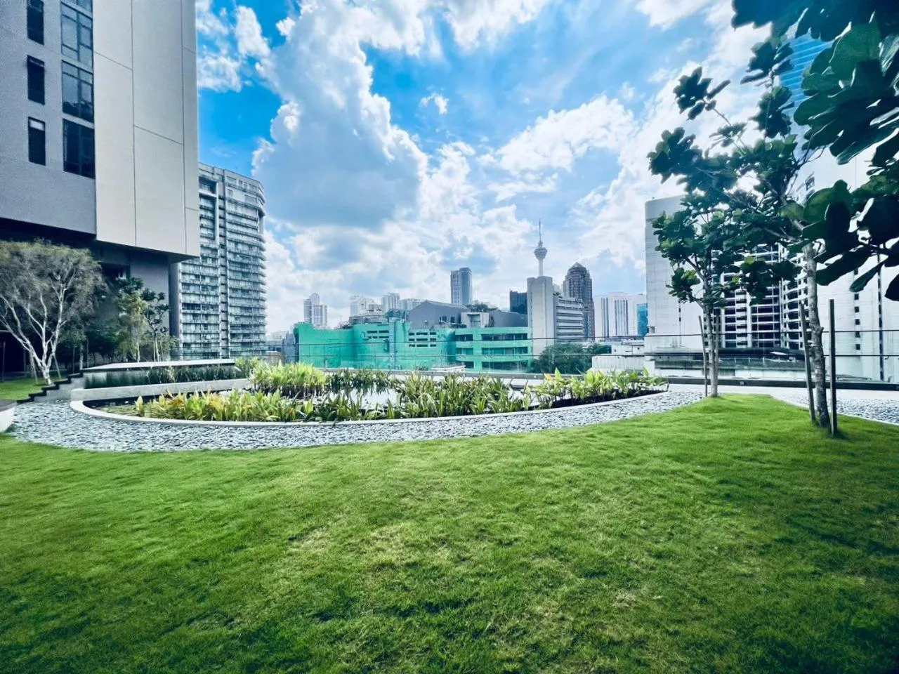 Garden in Axon Serviced Suites Kuala Lumpur