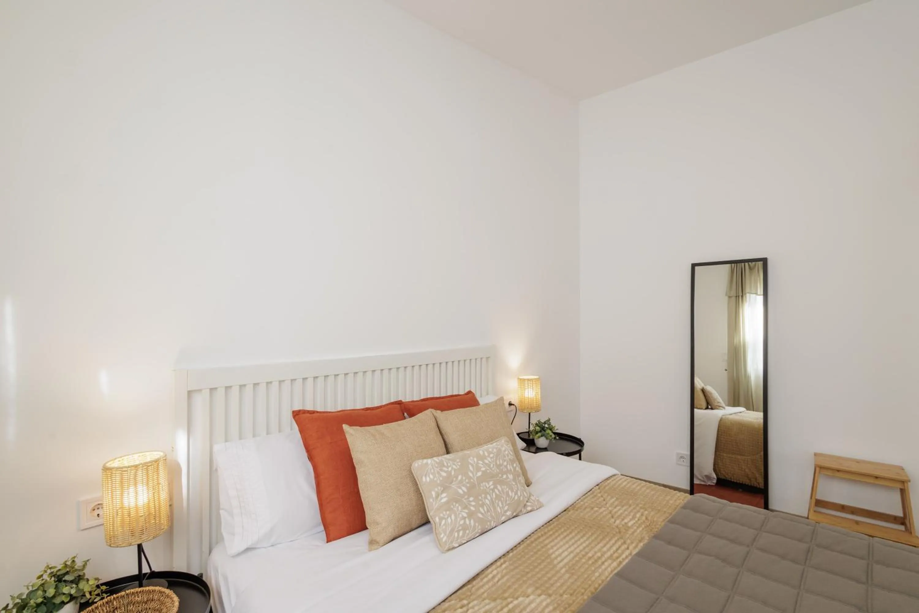 Bed in Apartament a Sant Celoni, Montseny, Barcelona