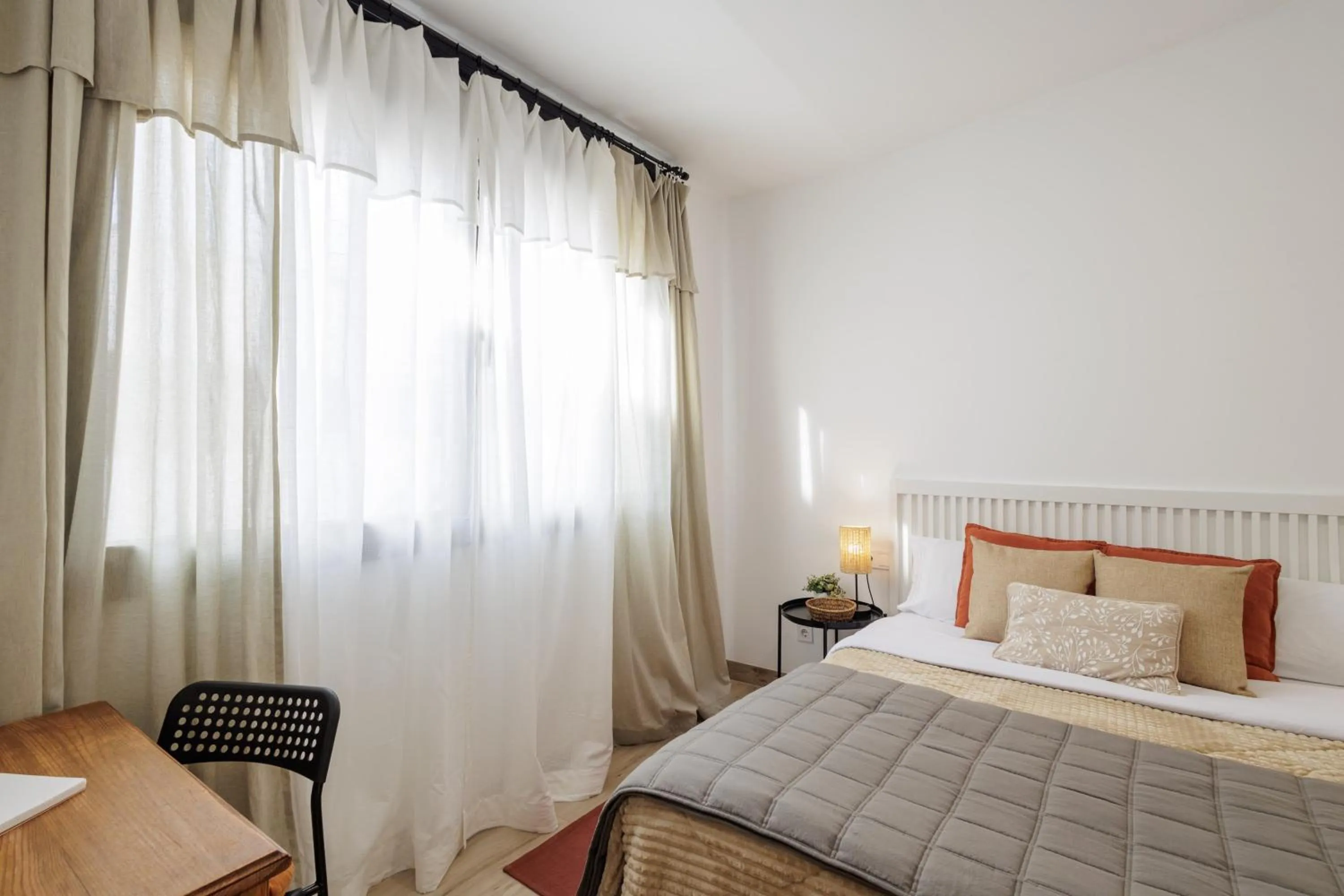 Bed in Apartament a Sant Celoni, Montseny, Barcelona