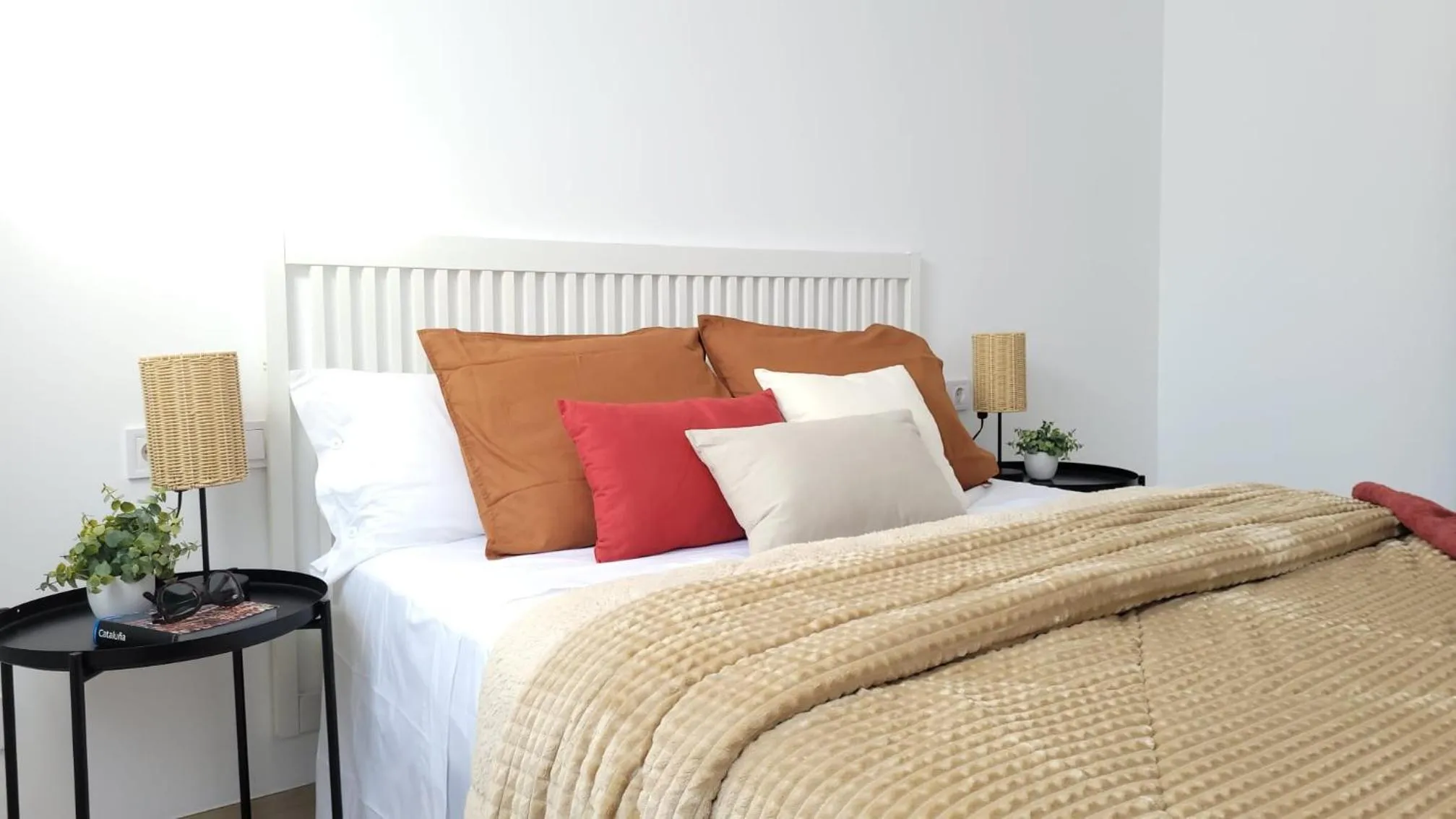 Bed in Apartament a Sant Celoni, Montseny, Barcelona