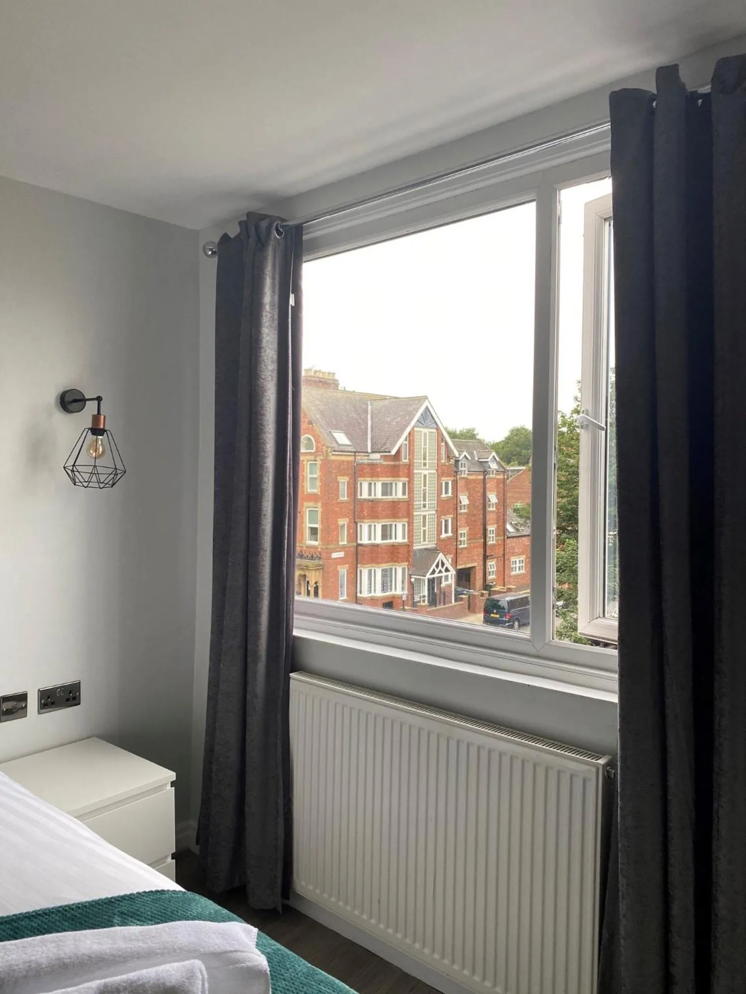 View (from property/room), Bed in Whites Hotel