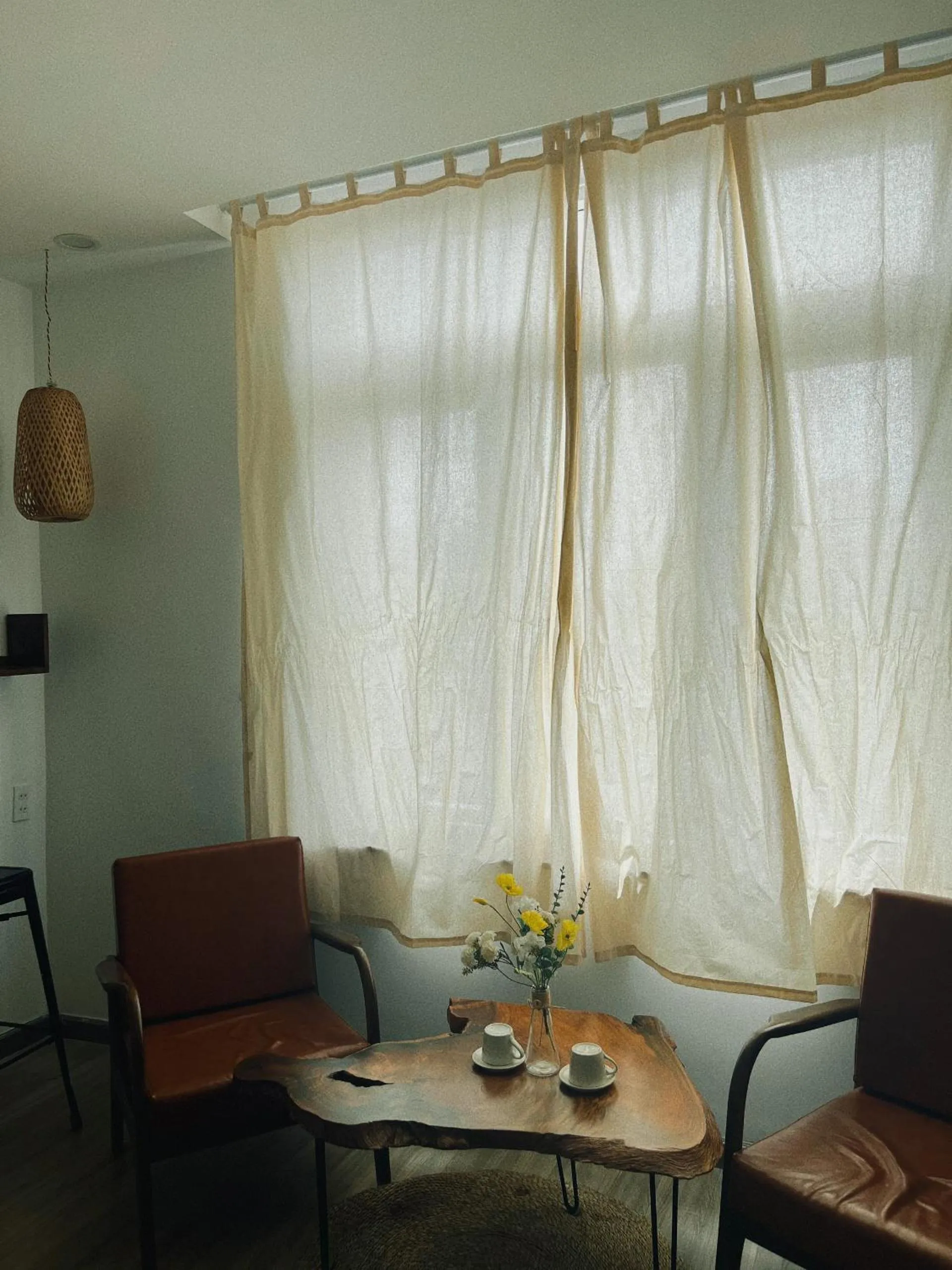 Seating area in Pi House - Nhà ở Đà Lạt 2