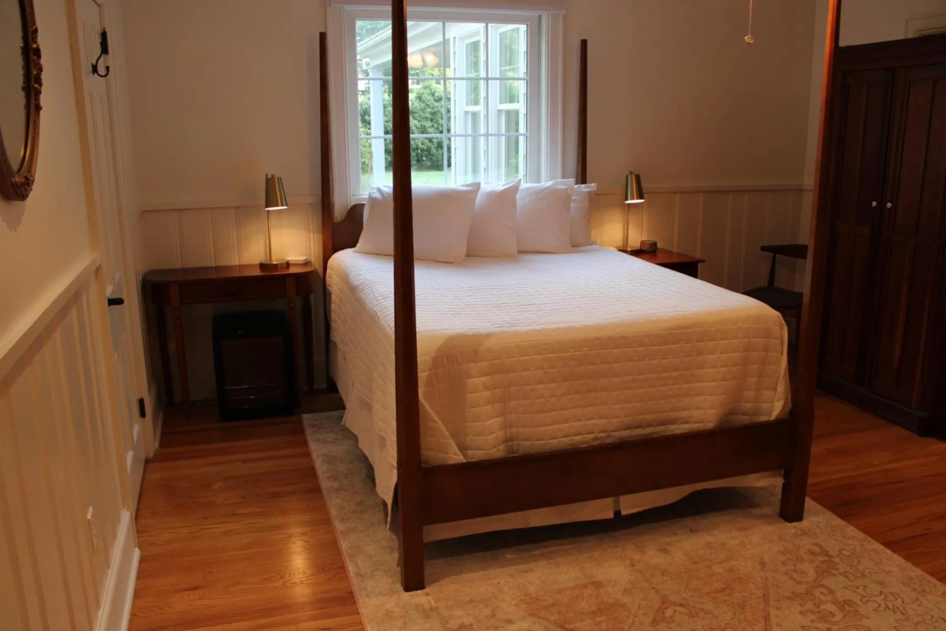 Bed in The Emory House