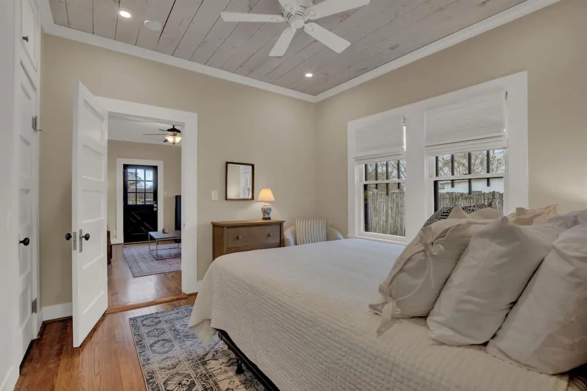 Bed in Charming Craftsman Home!-2 BLKS from Main St!