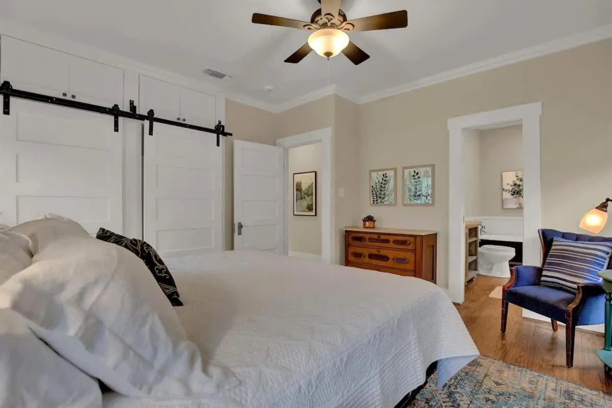 Bed in Charming Craftsman Home!-2 BLKS from Main St!