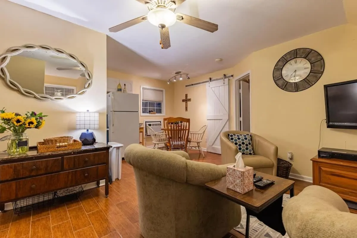 TV and multimedia in Red Bird Cabin Studio Retreat