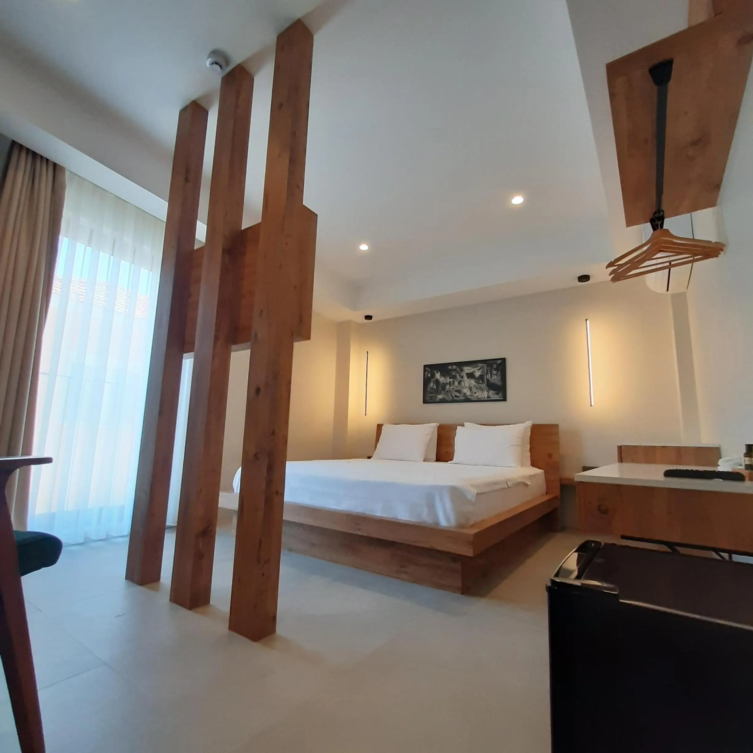 Photo of the whole room, Bed in Nilus Urla