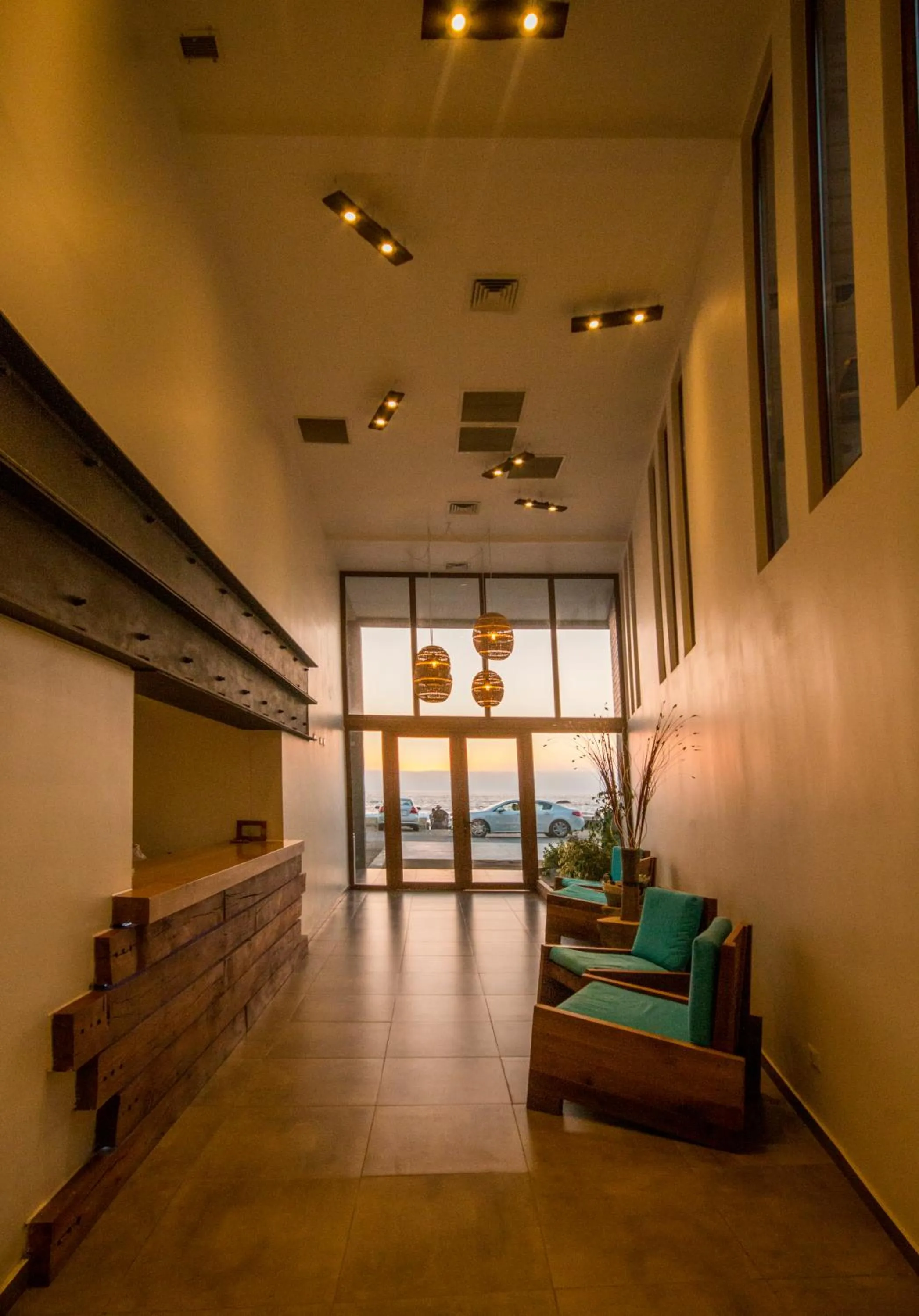 Lobby or reception in Hotel Mae