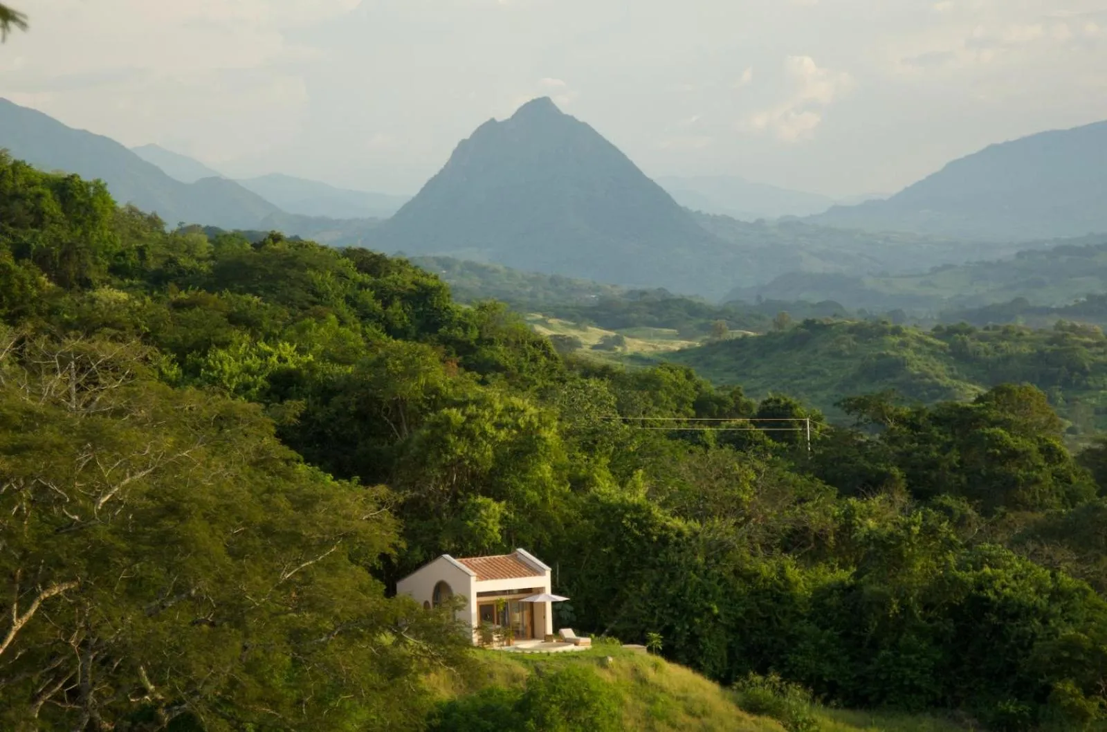 Natural landscape in Hotel Tahiti