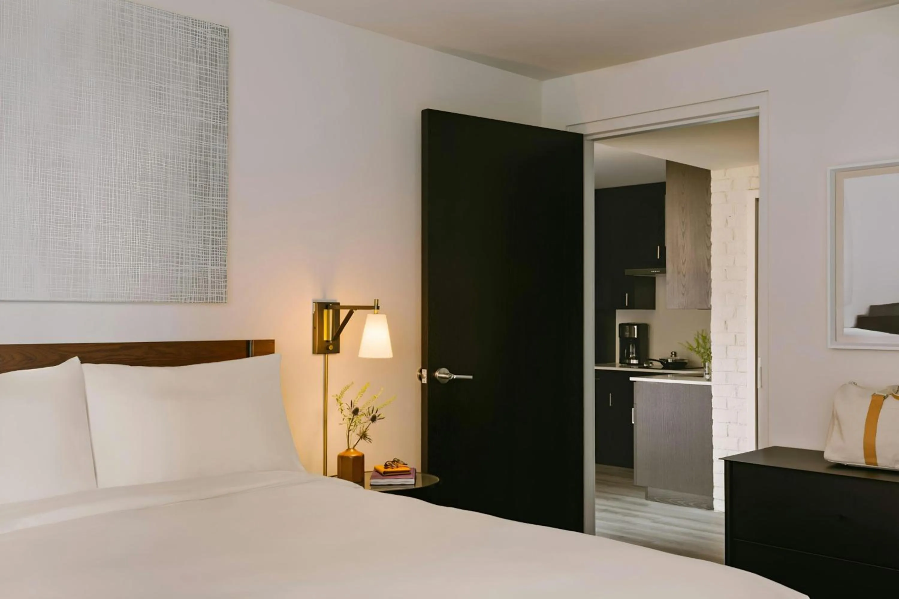 Bedroom, Bed in Sonder by Marriott Bonvoy The Fitz Apartments Downtown St Paul