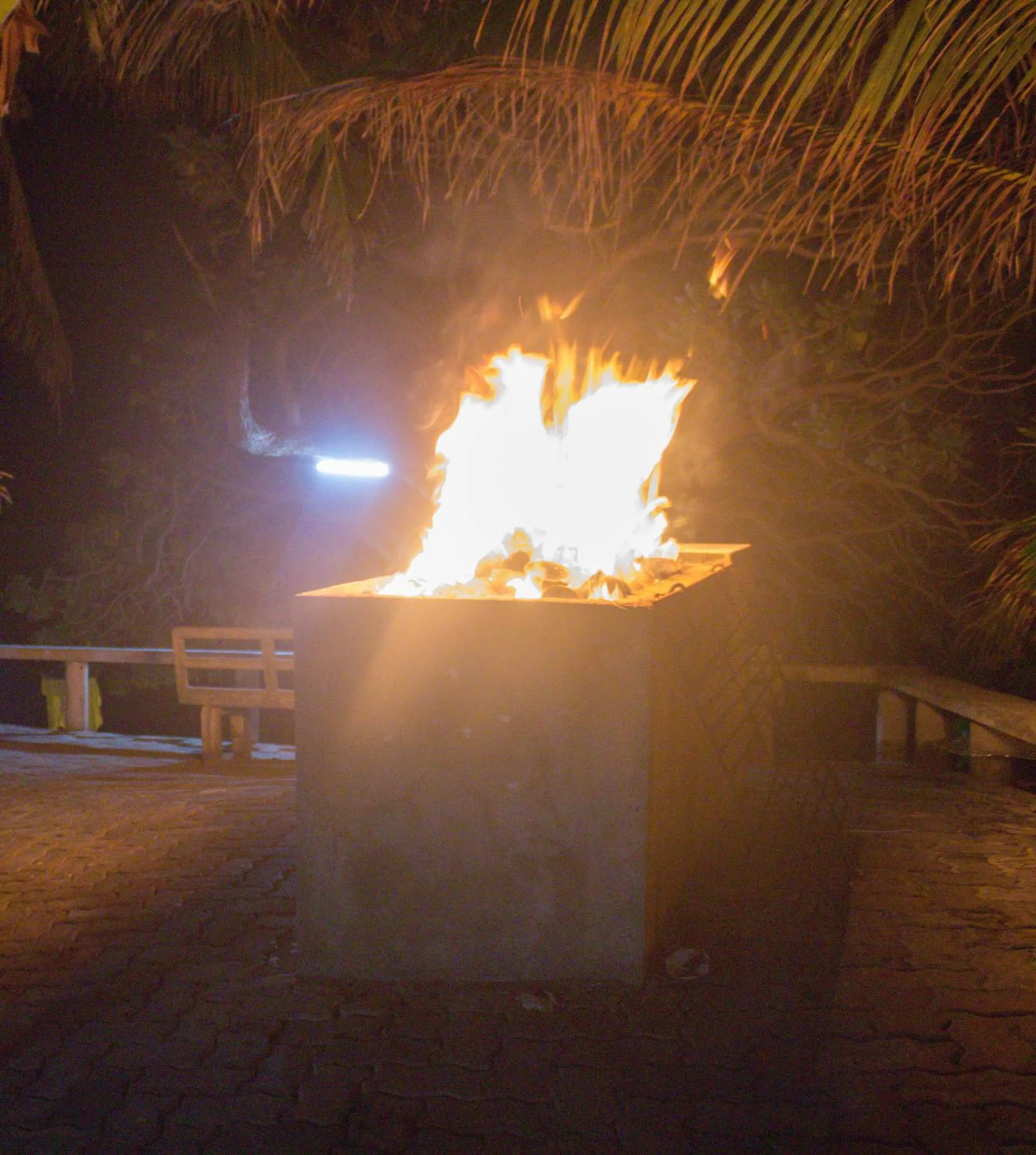 BBQ facilities in Silver County Hotel, Fuvahmulah - Maldives