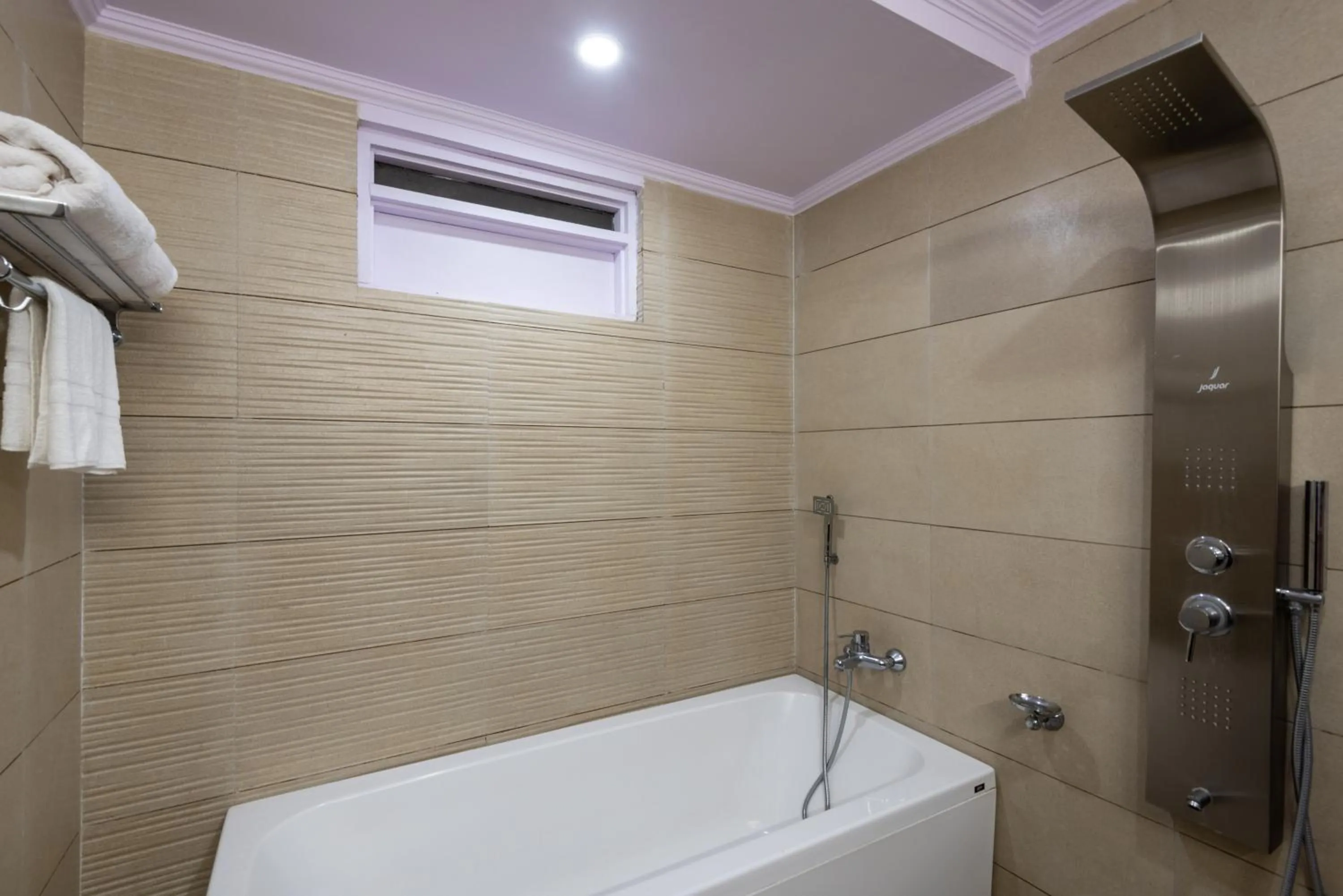 Shower, Bathroom in Meghavan Resort By DLS Hotels