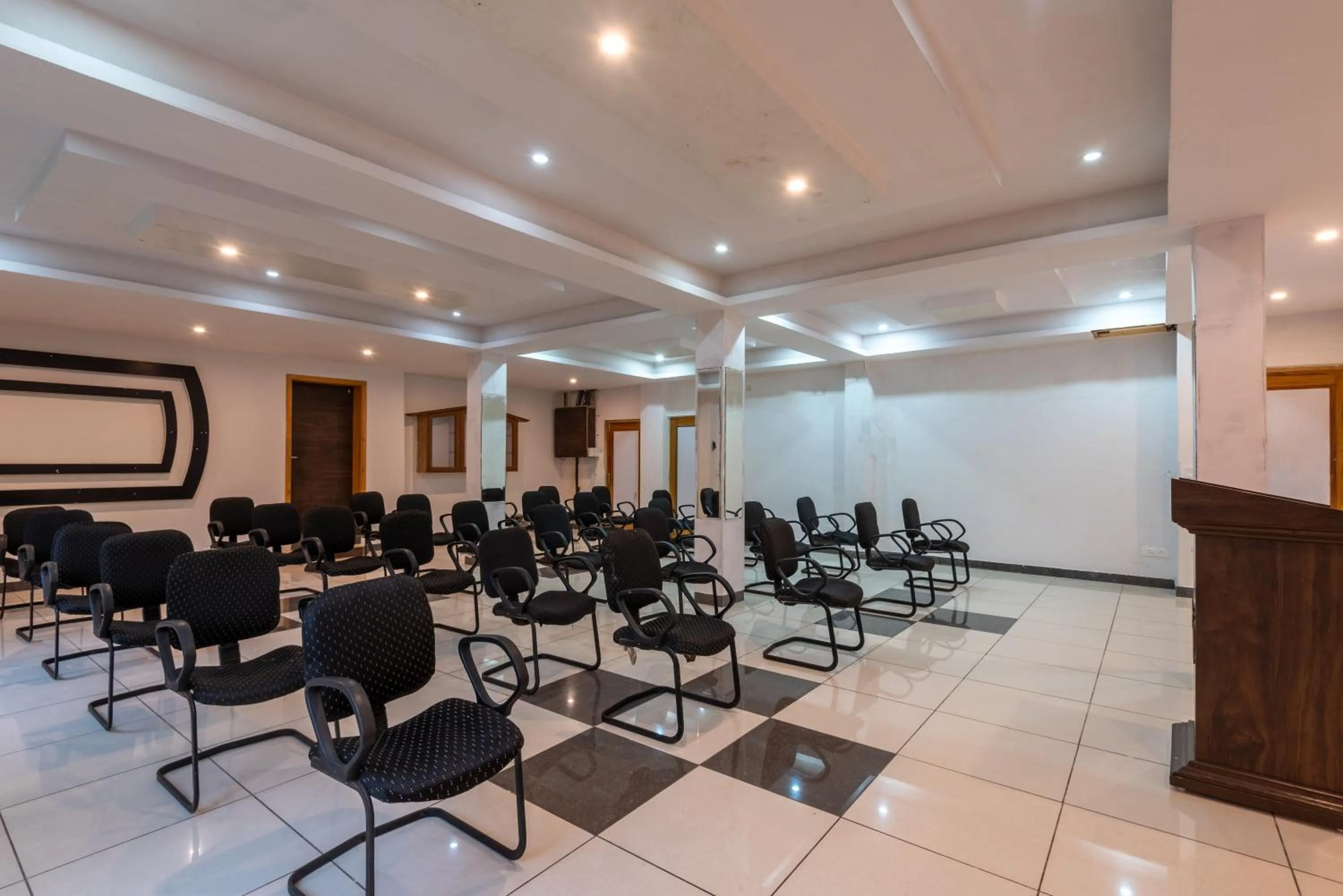 Living room in Meghavan Resort By DLS Hotels