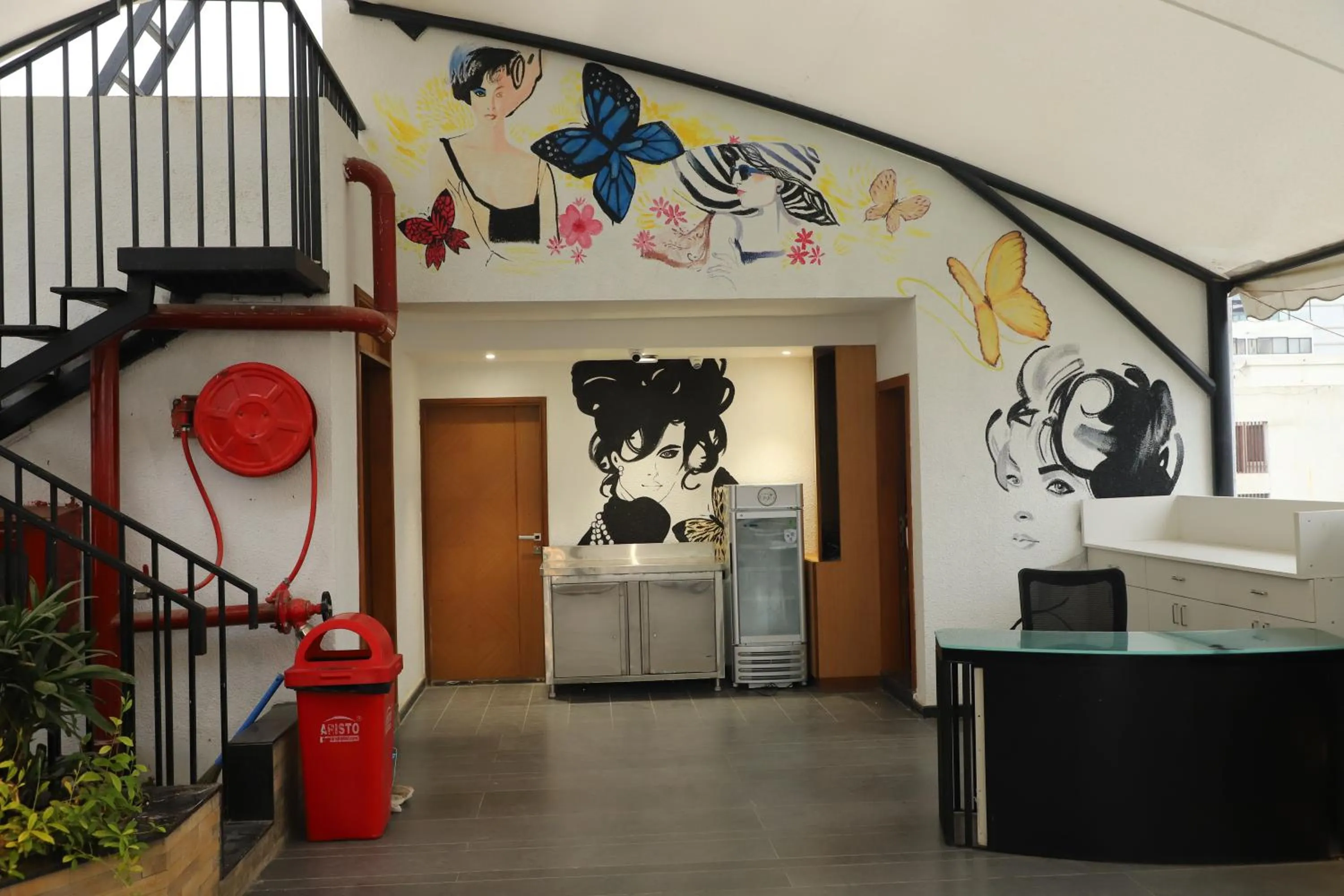 Lobby or reception in Alba Inn, Vijay Nagar