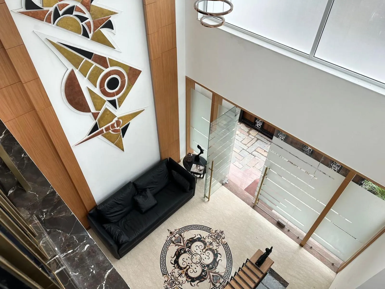 Living room in Alba Inn, Vijay Nagar