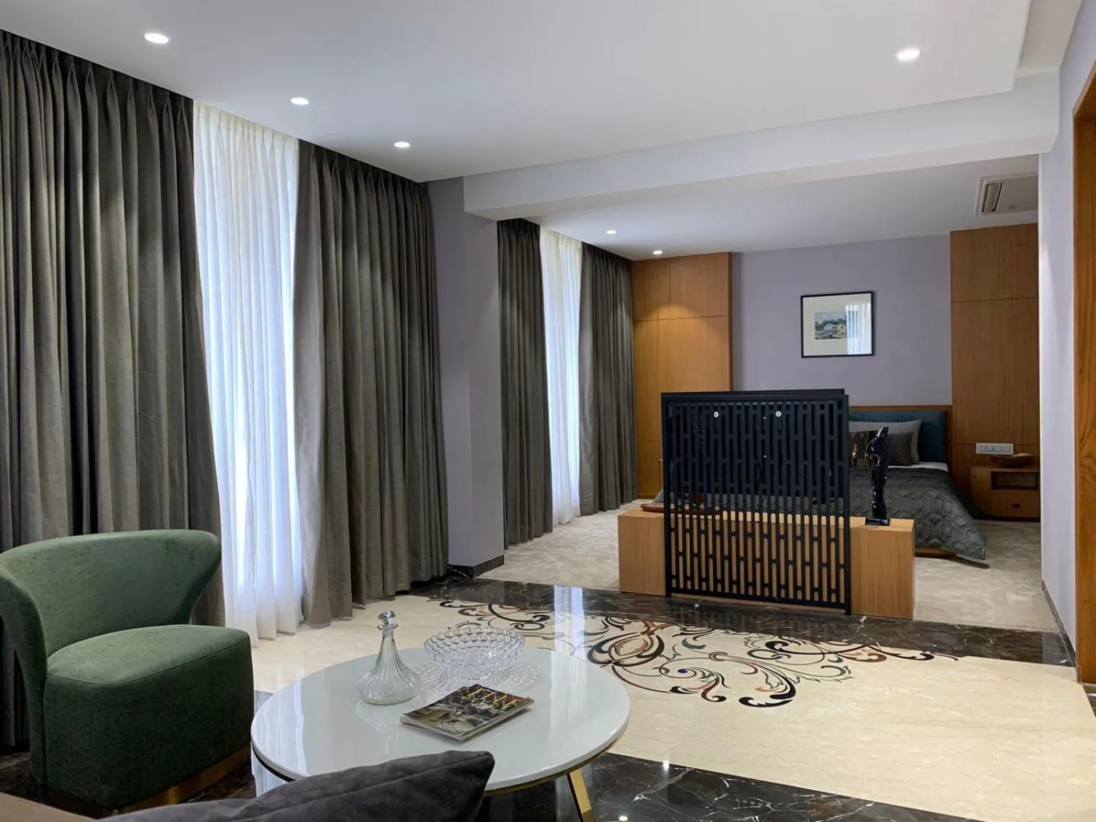 Bedroom in Alba Inn, Vijay Nagar