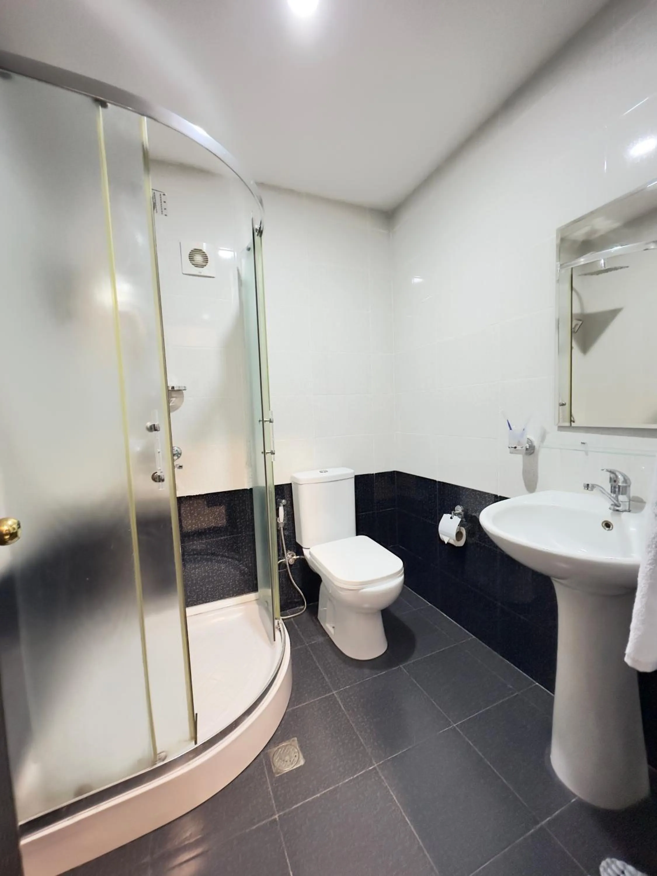 Shower in RoseMary Inn