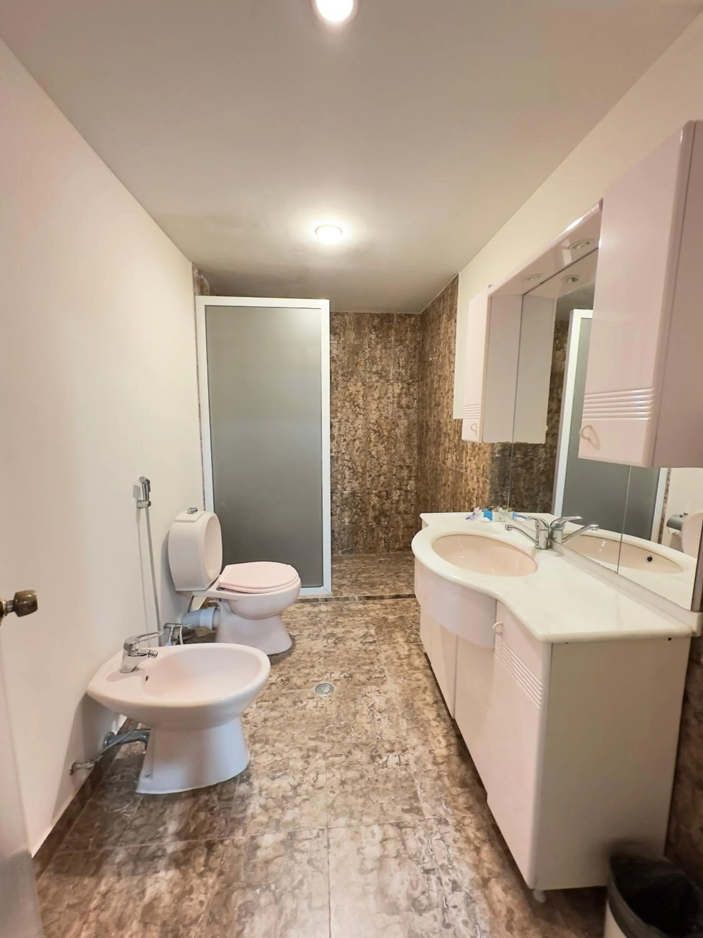 Shower in RoseMary Inn