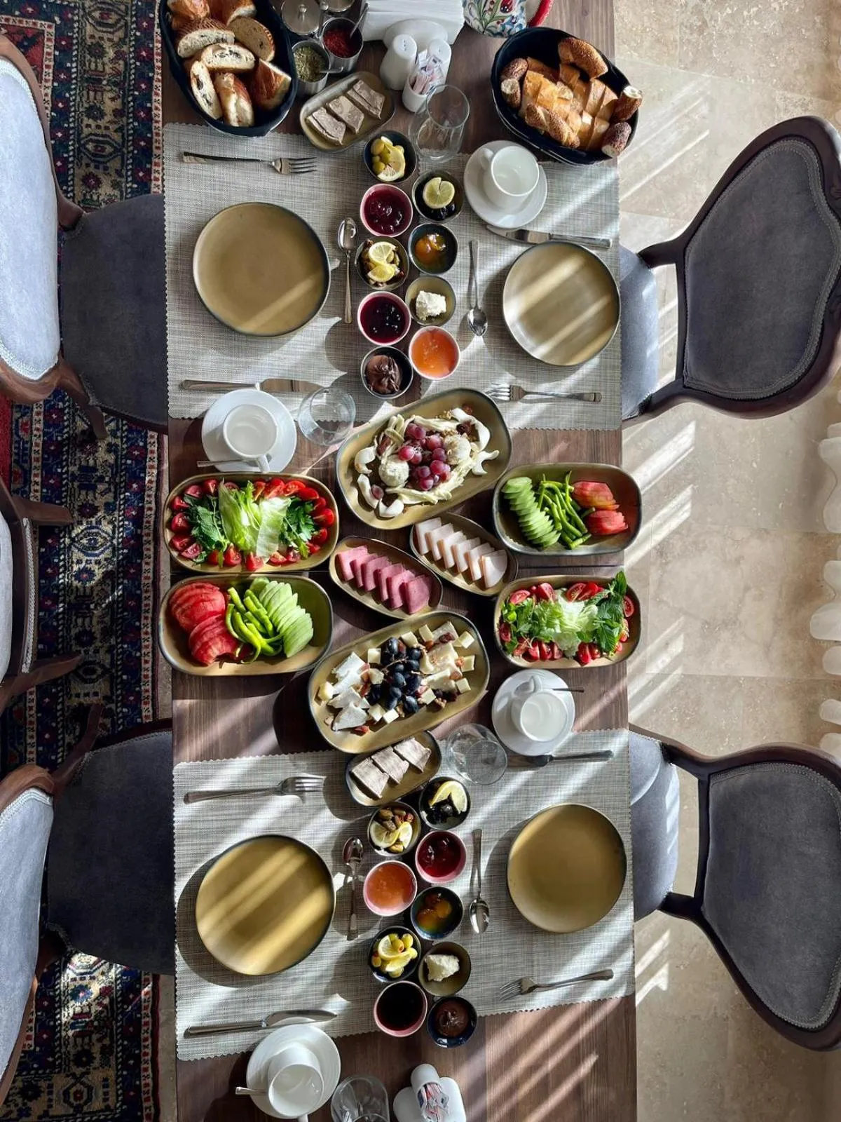 Food and drinks in Cappadocia Pyramid Stone House