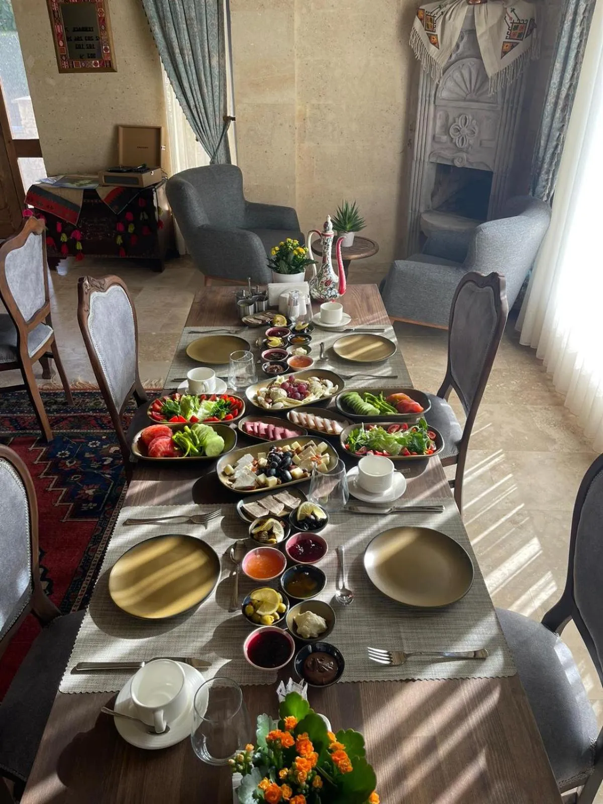 Restaurant/places to eat in Cappadocia Pyramid Stone House