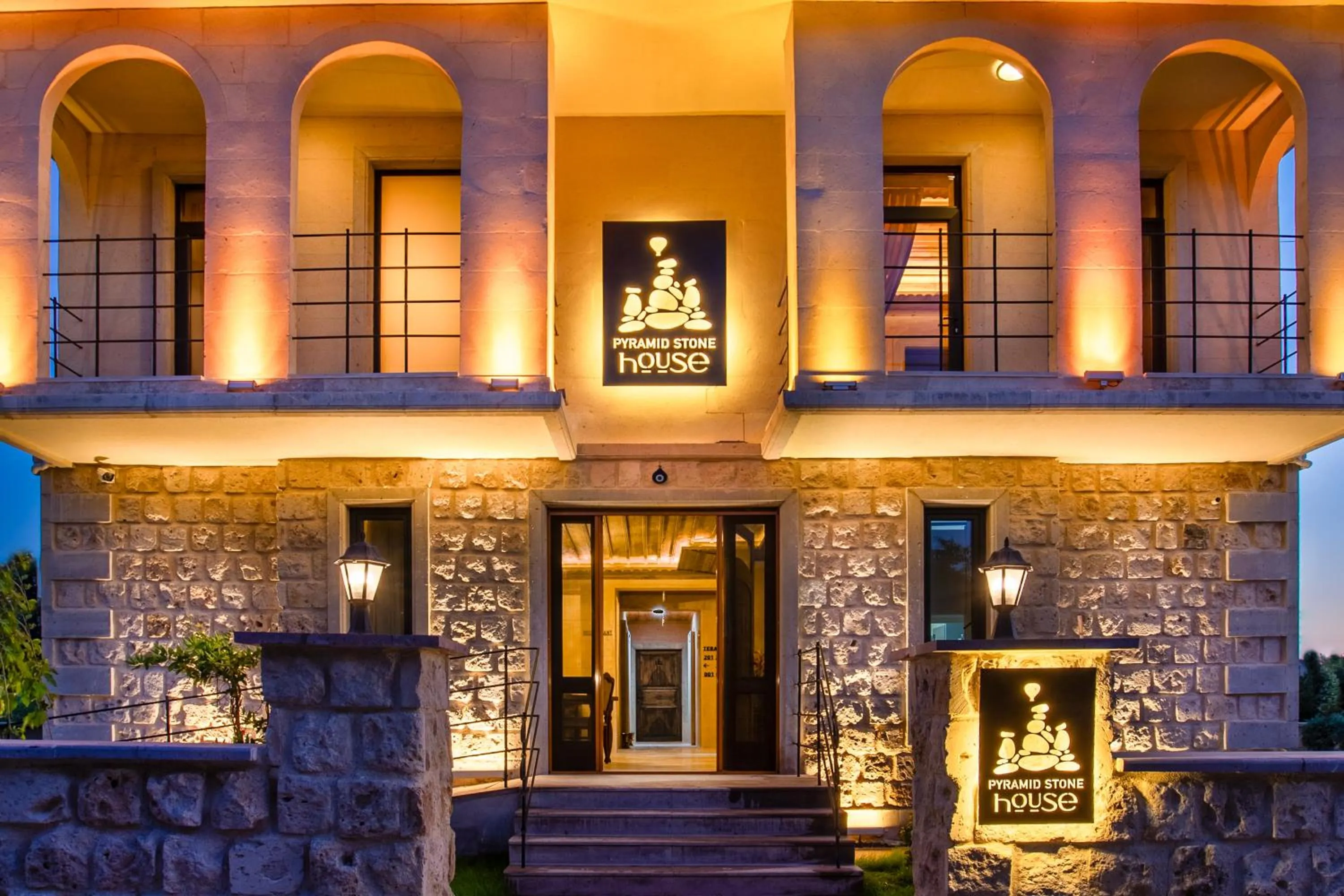 Property building in Cappadocia Pyramid Stone House