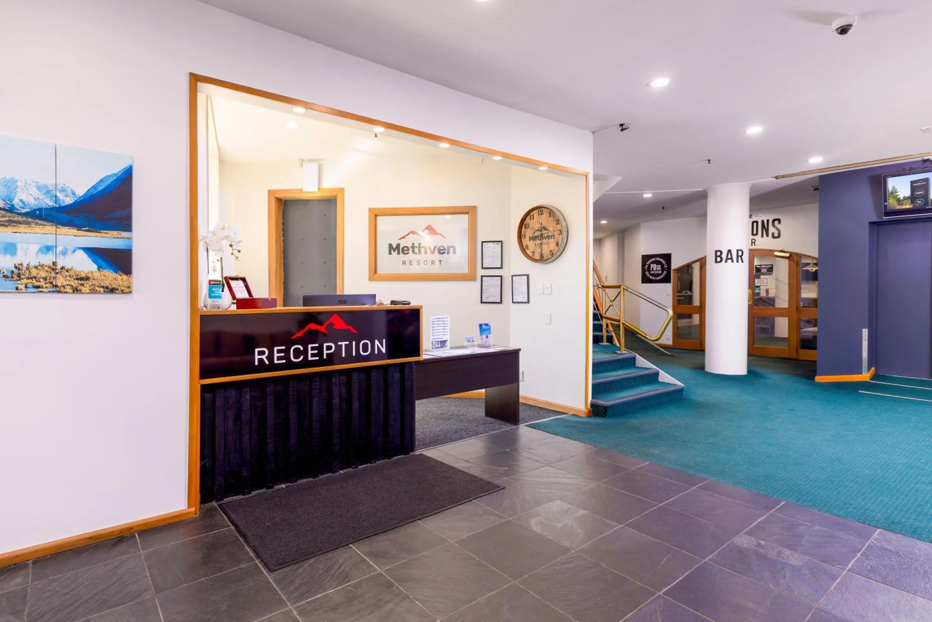 Facade/entrance in Methven Resort