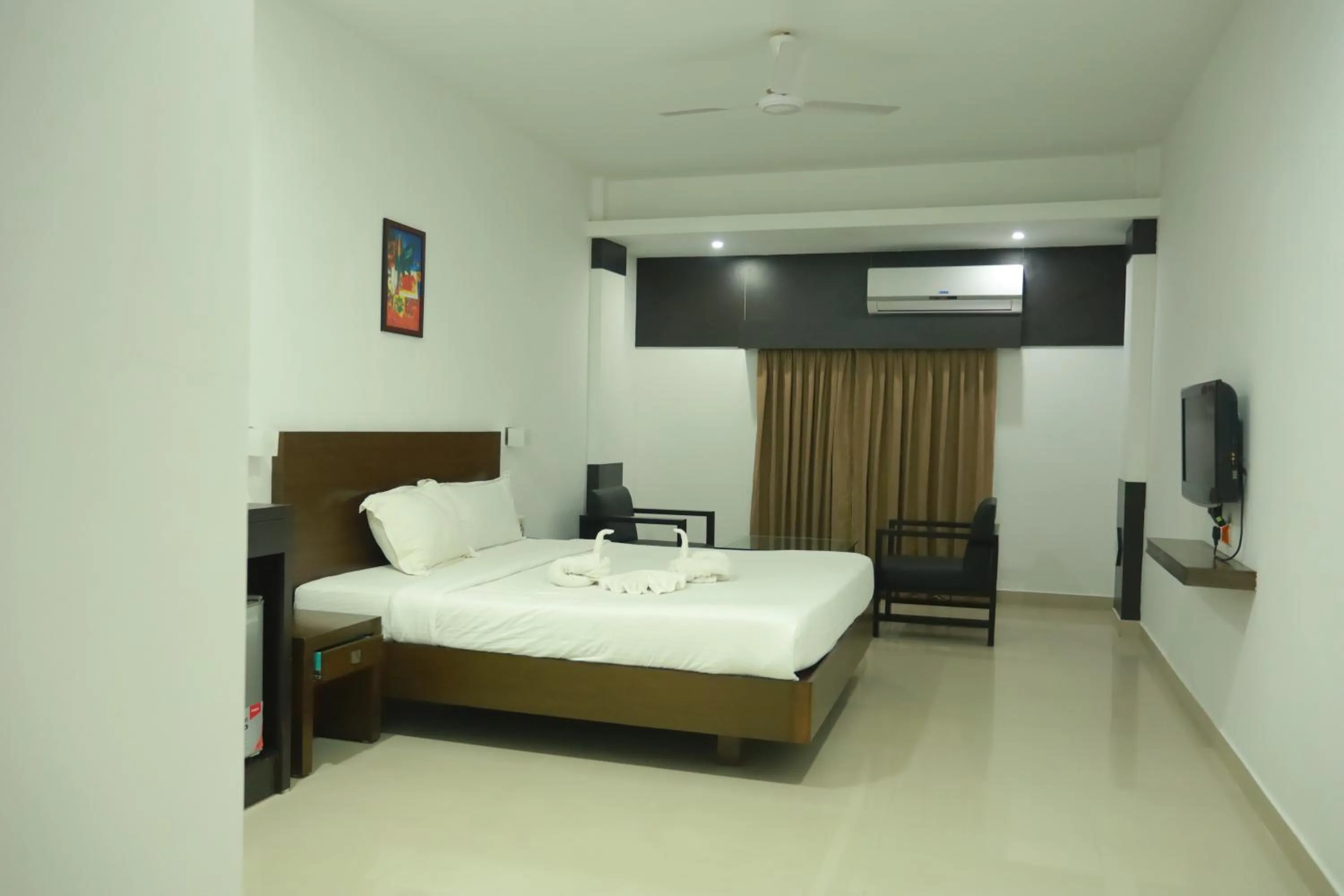 Bedroom, Bed in Hotel Finch