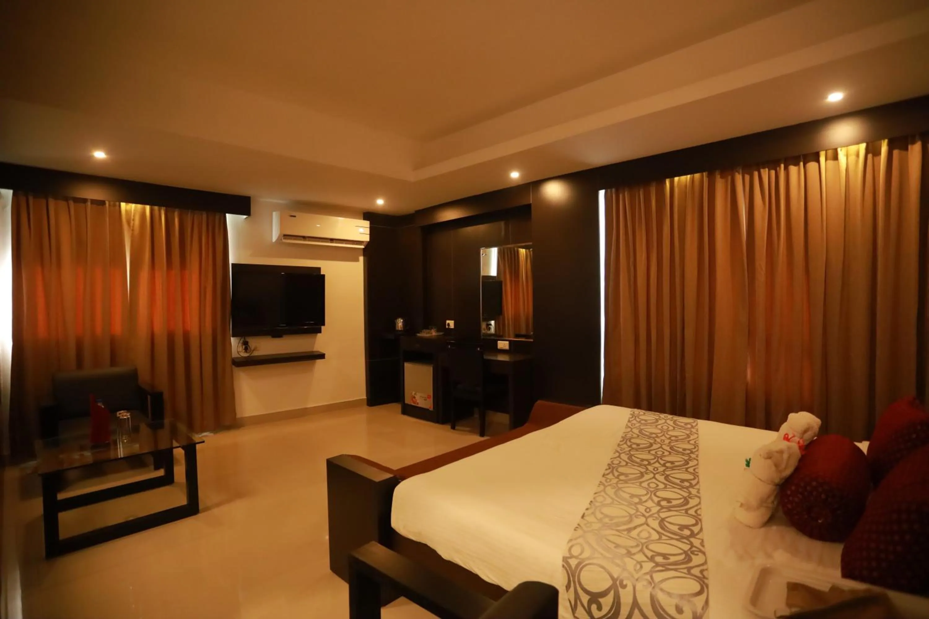 Bedroom, Bed in Hotel Finch