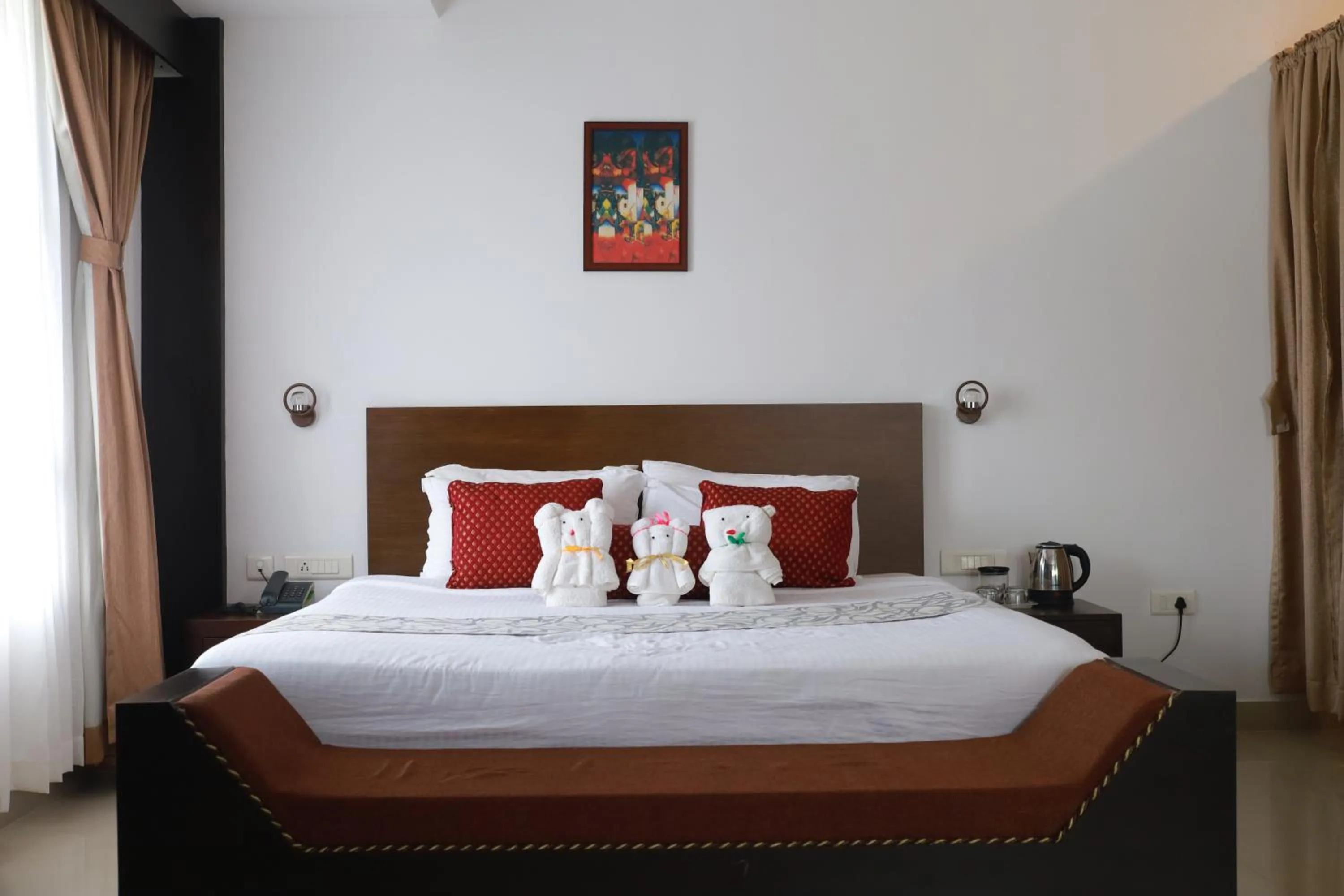 Bedroom, Bed in Hotel Finch