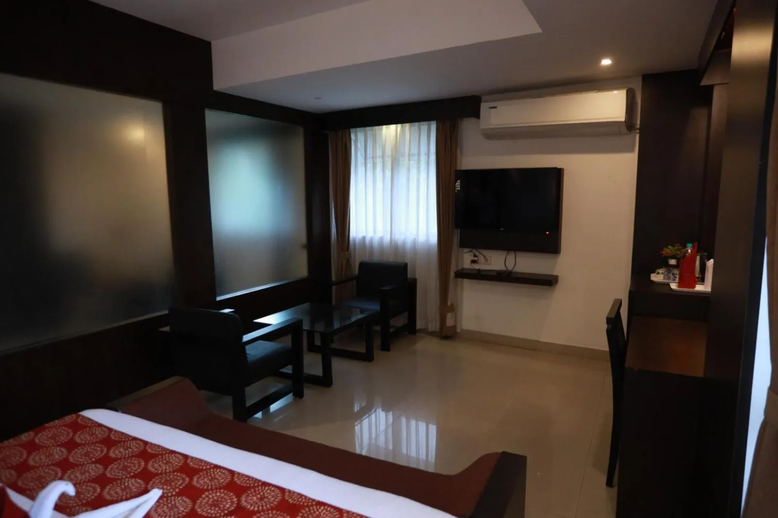 Bedroom, Bed in Hotel Finch