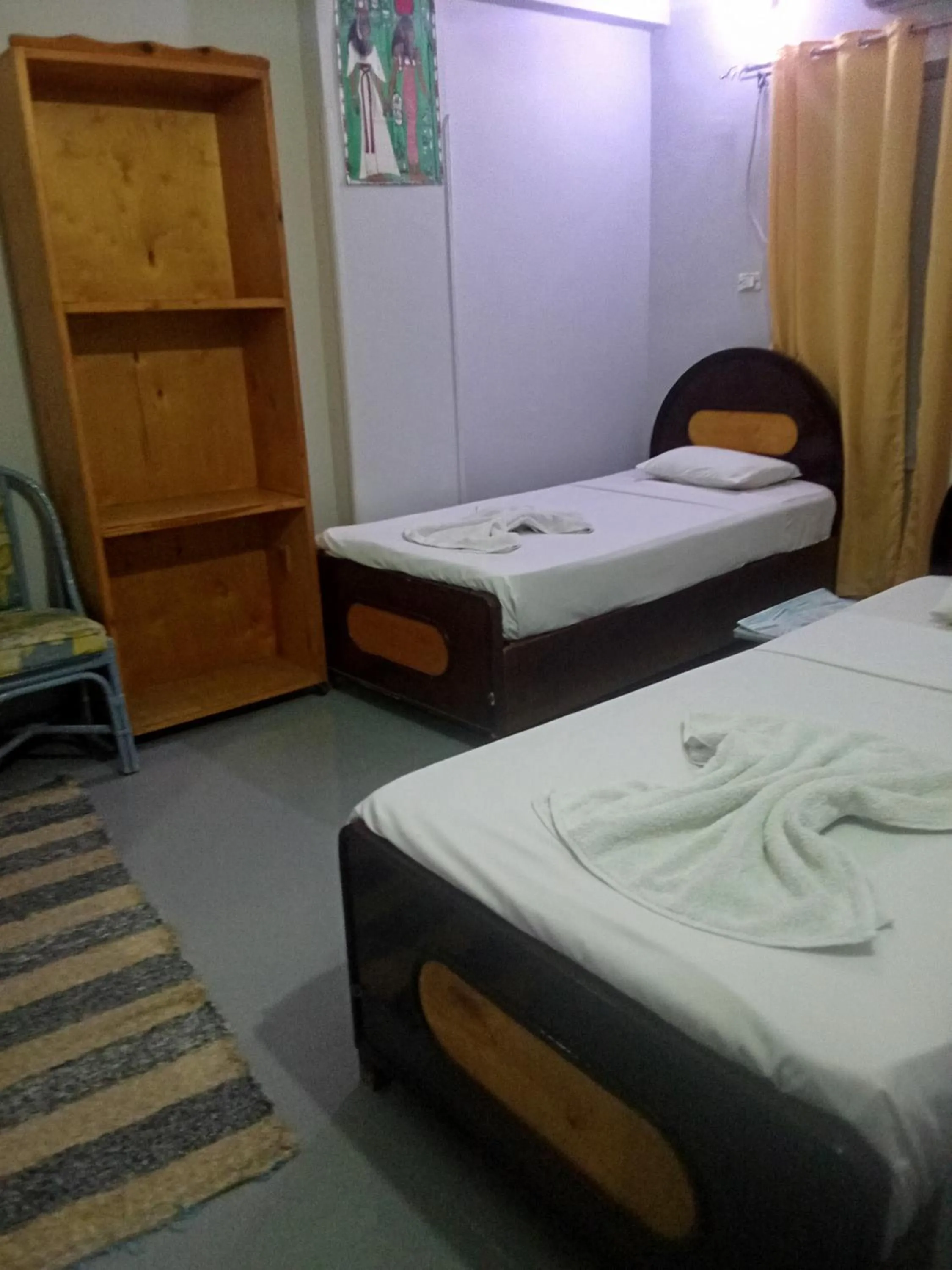 Bedroom, Bed in Bob Marley Peace hotel luxor