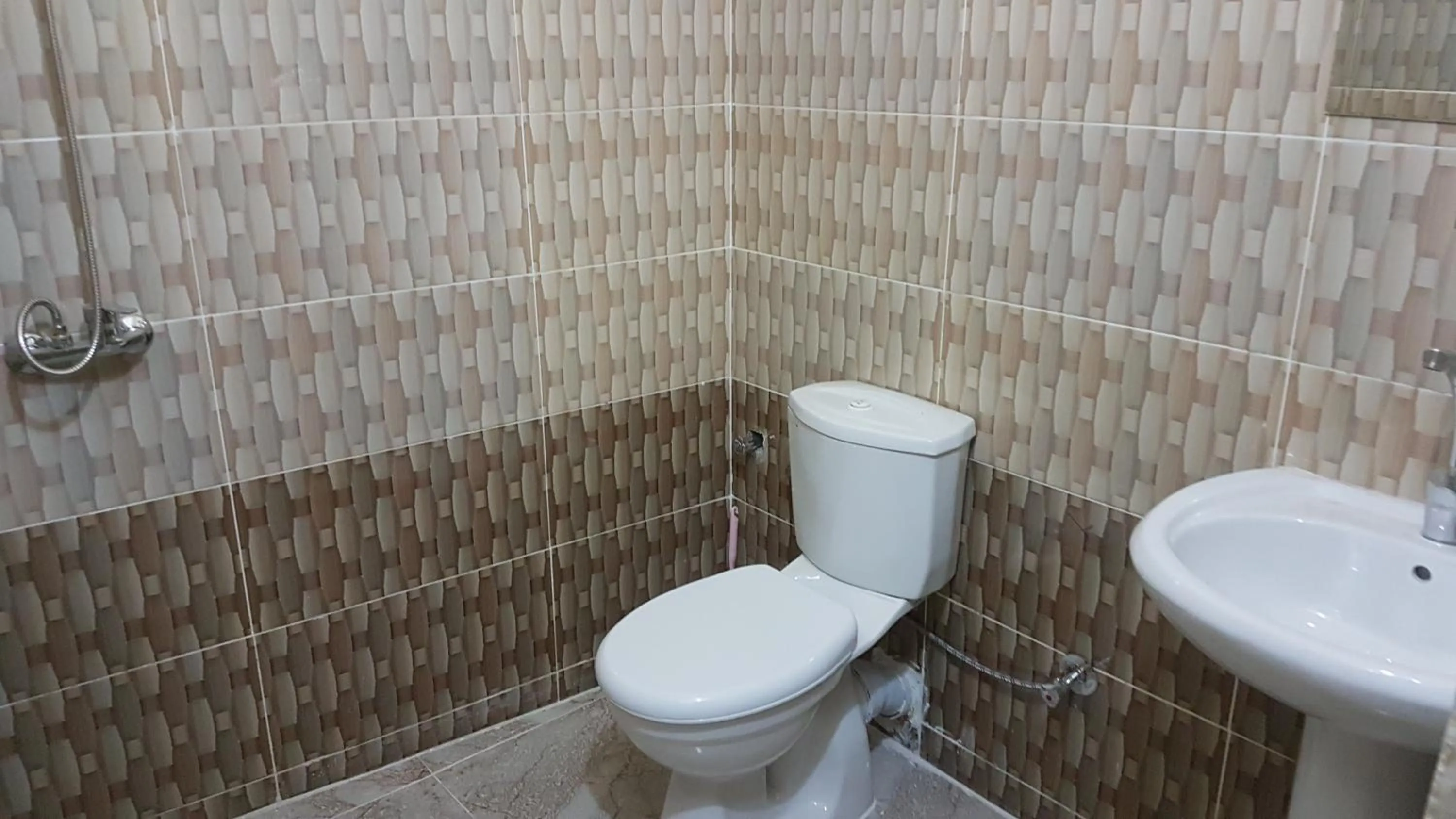 Bathroom in Bob Marley Peace hotel luxor