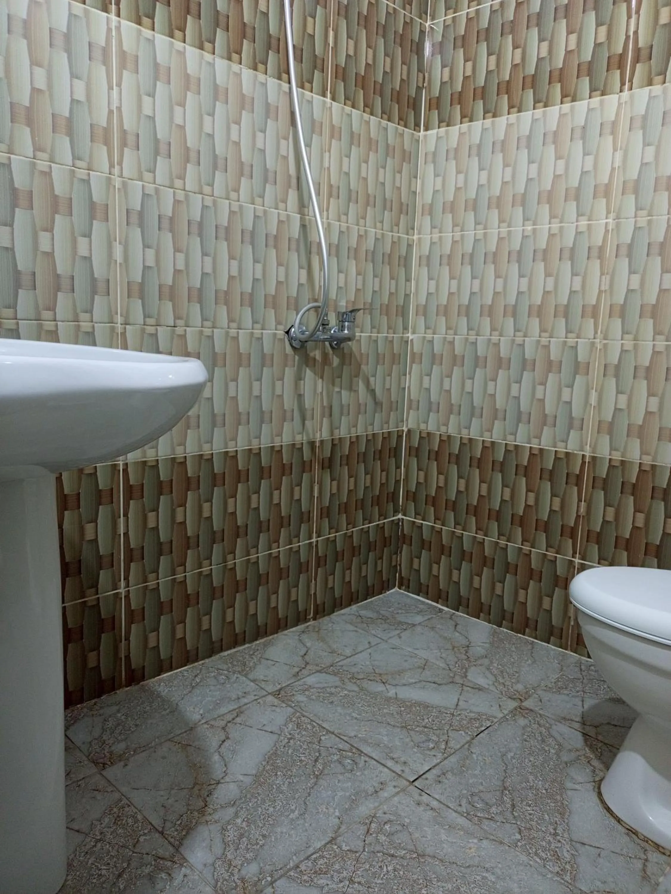 Bathroom in Bob Marley Peace hotel luxor