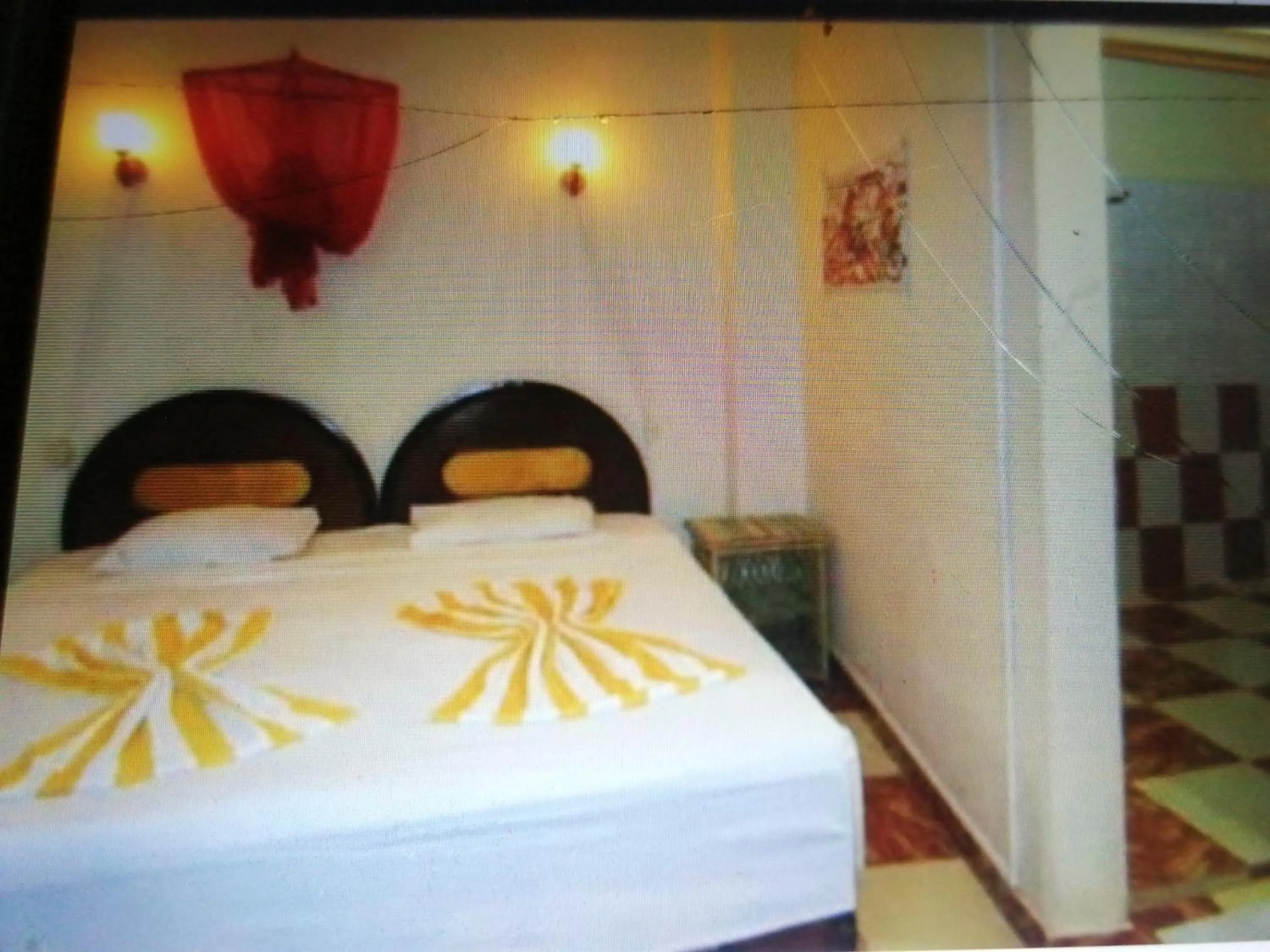 Bedroom, Bed in Bob Marley Peace hotel luxor