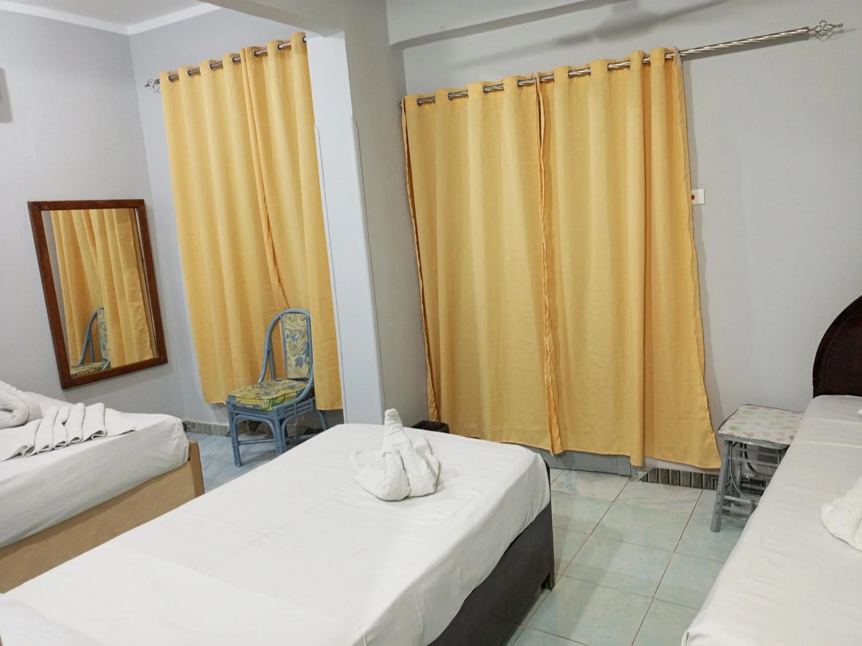 Bedroom, Bed in Bob Marley Peace hotel luxor