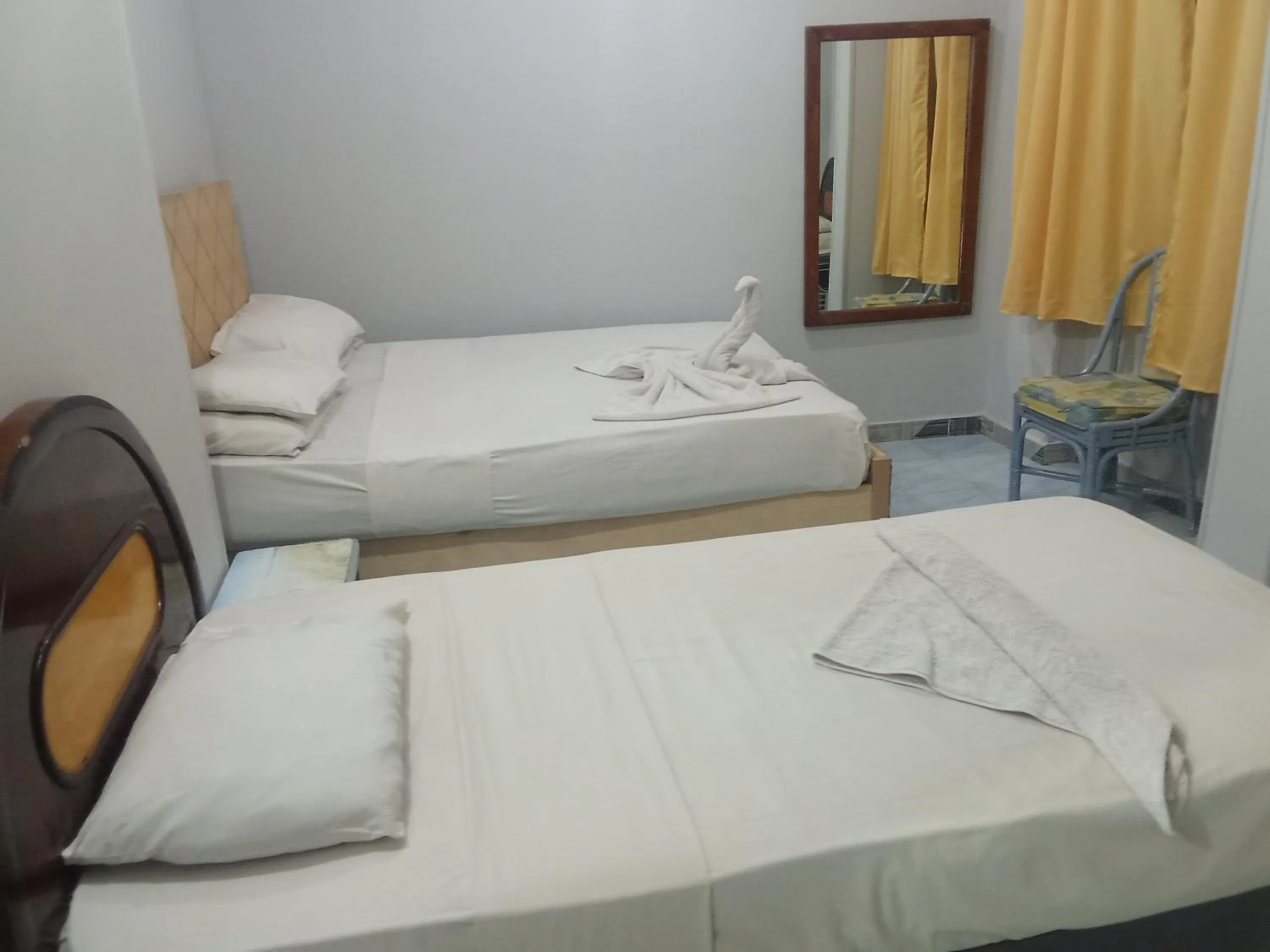 Bedroom, Bed in Bob Marley Peace hotel luxor