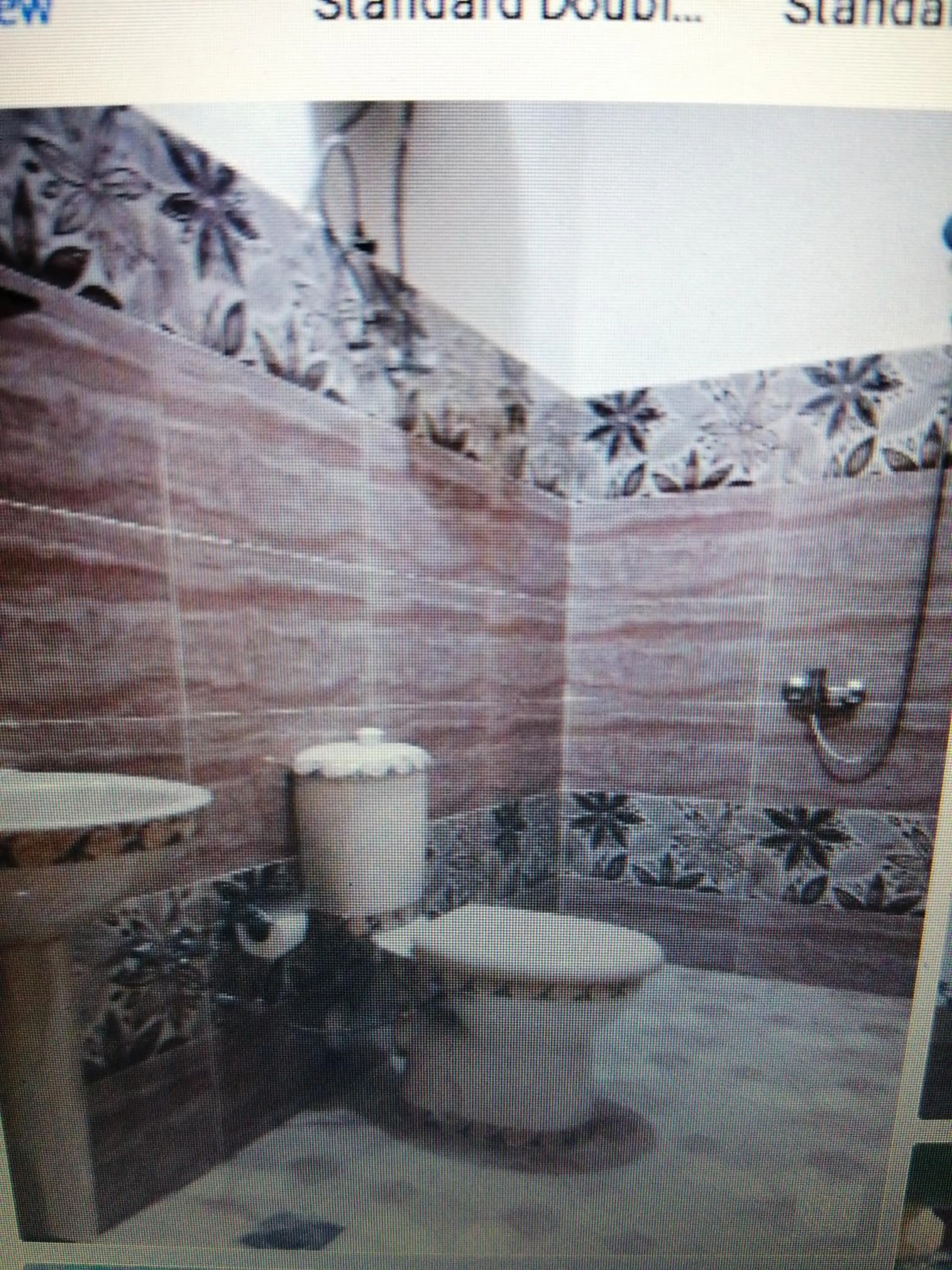 Bathroom in Bob Marley Peace hotel luxor